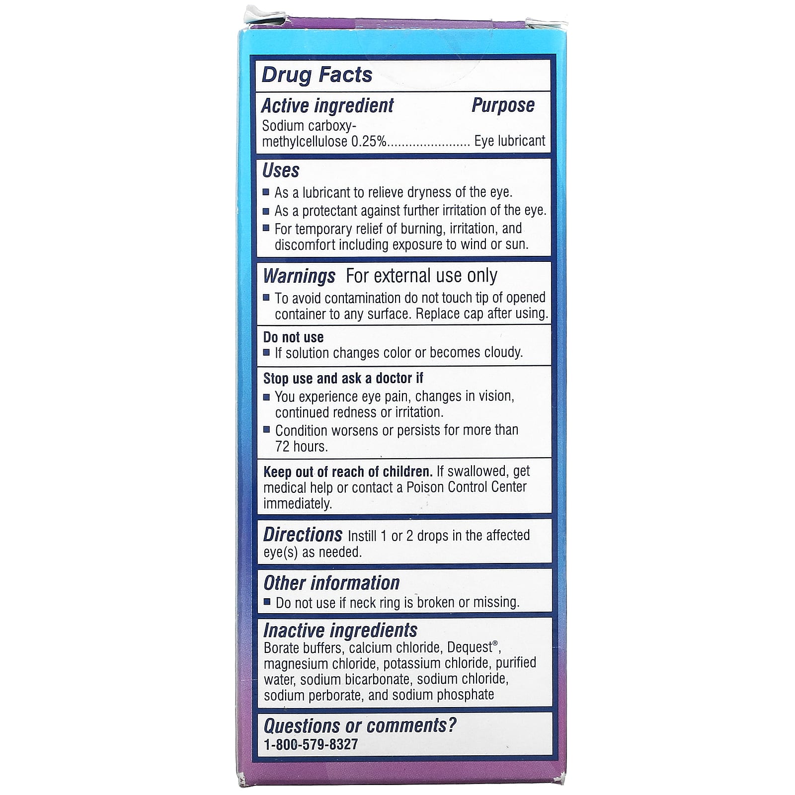 TheraTears, Dry Eye Therapy, глазные капли со смазкой, 30 мл (1 жидк. Унция)