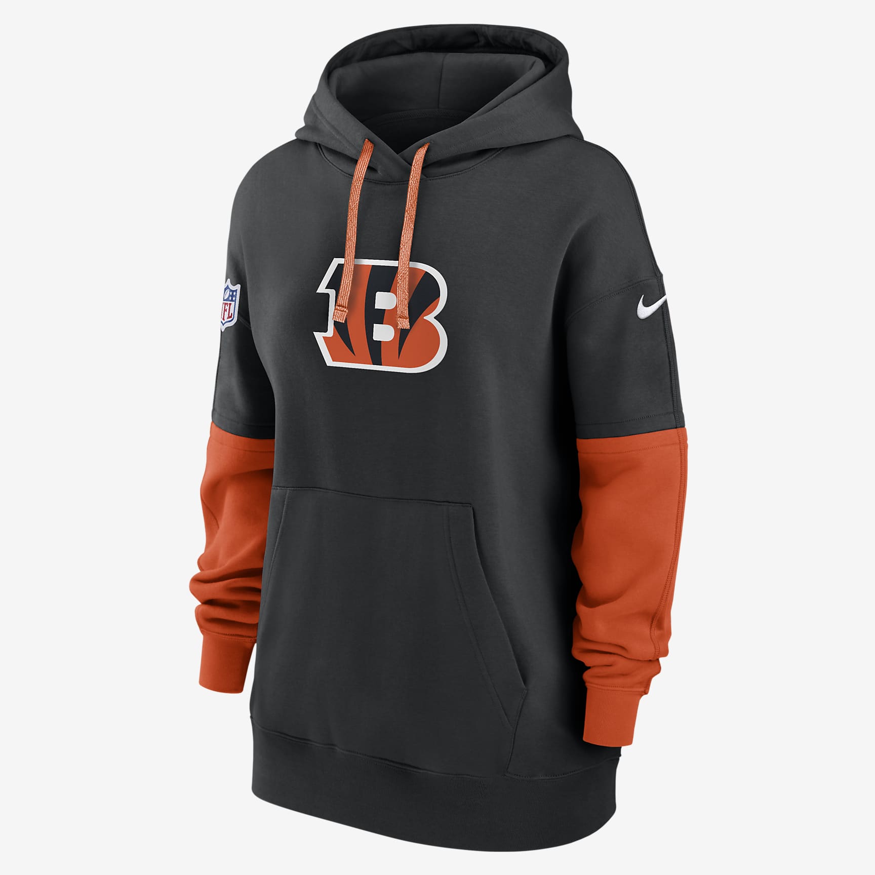 Cincinnati Bengals Sideline Essential Women's Nike NFL Pullover Hoodie