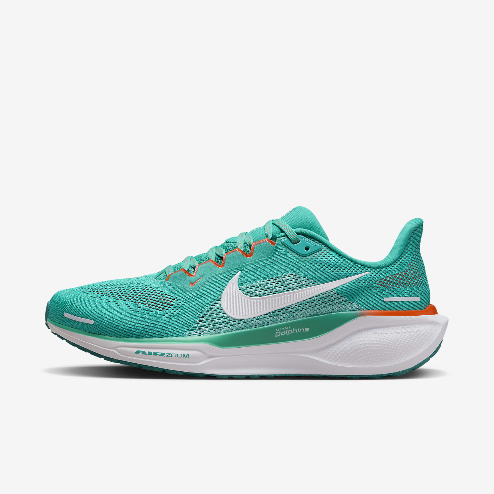 Nike Pegasus 41 NFL Miami Dolphins Men's Road Running Shoes