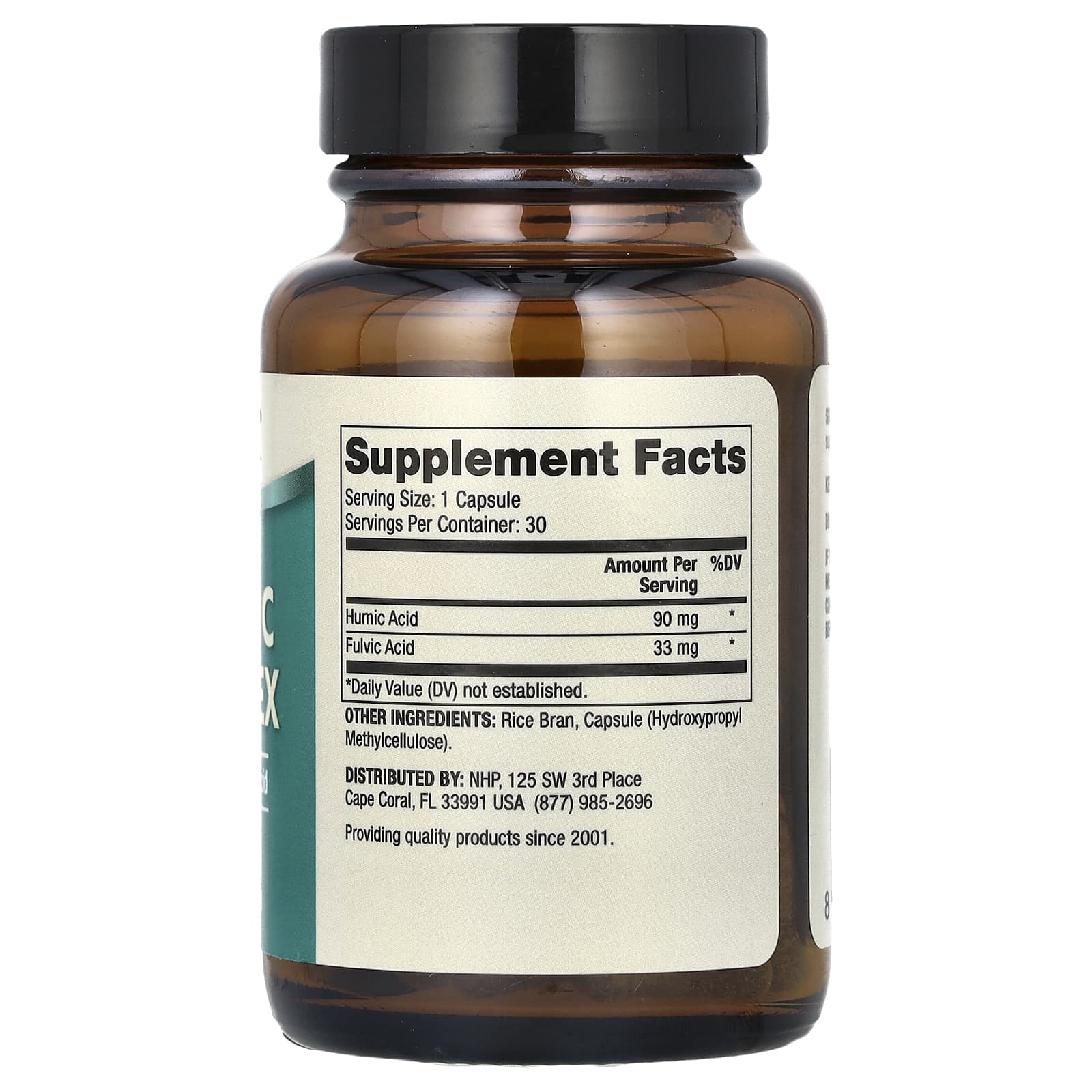 Dr. Mercola, комплекс гуминовых и фульвовых кислот, 30 капсул