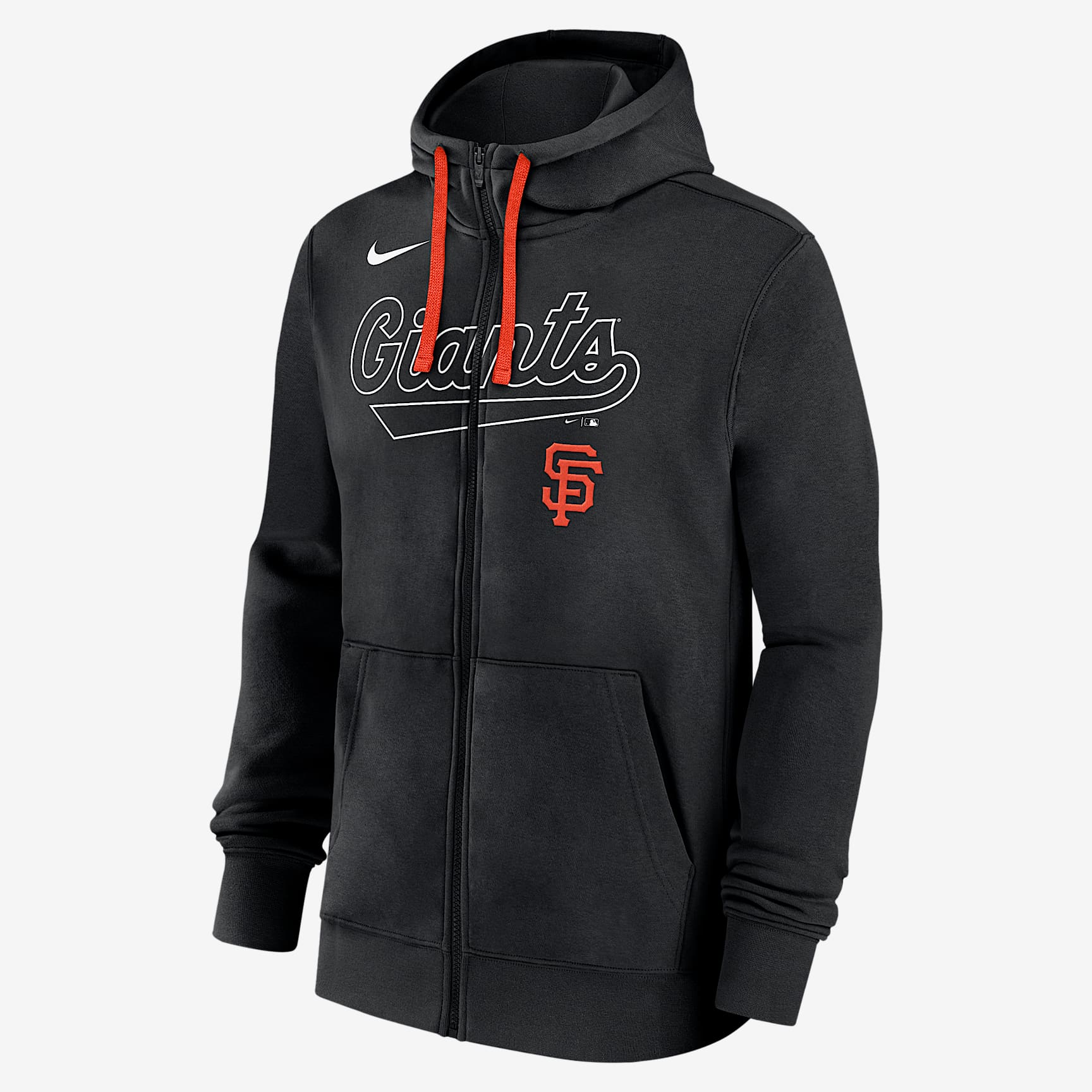 San Francisco Giants Knockout Script Men's Nike MLB Full-Zip Hoodie