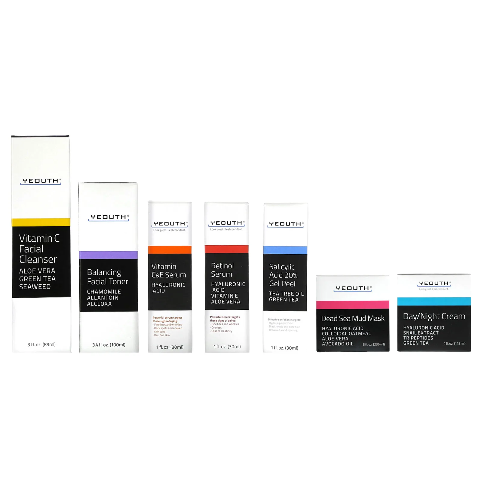 YEOUTH, Acne Skin System, набор из 7 предметов