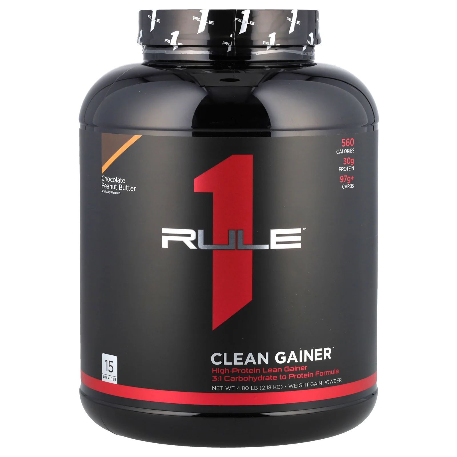 Rule One Proteins, Clean Gainer, со вкусом шоколада и арахисовой пасты, 2,18 кг (4,80 фунта)