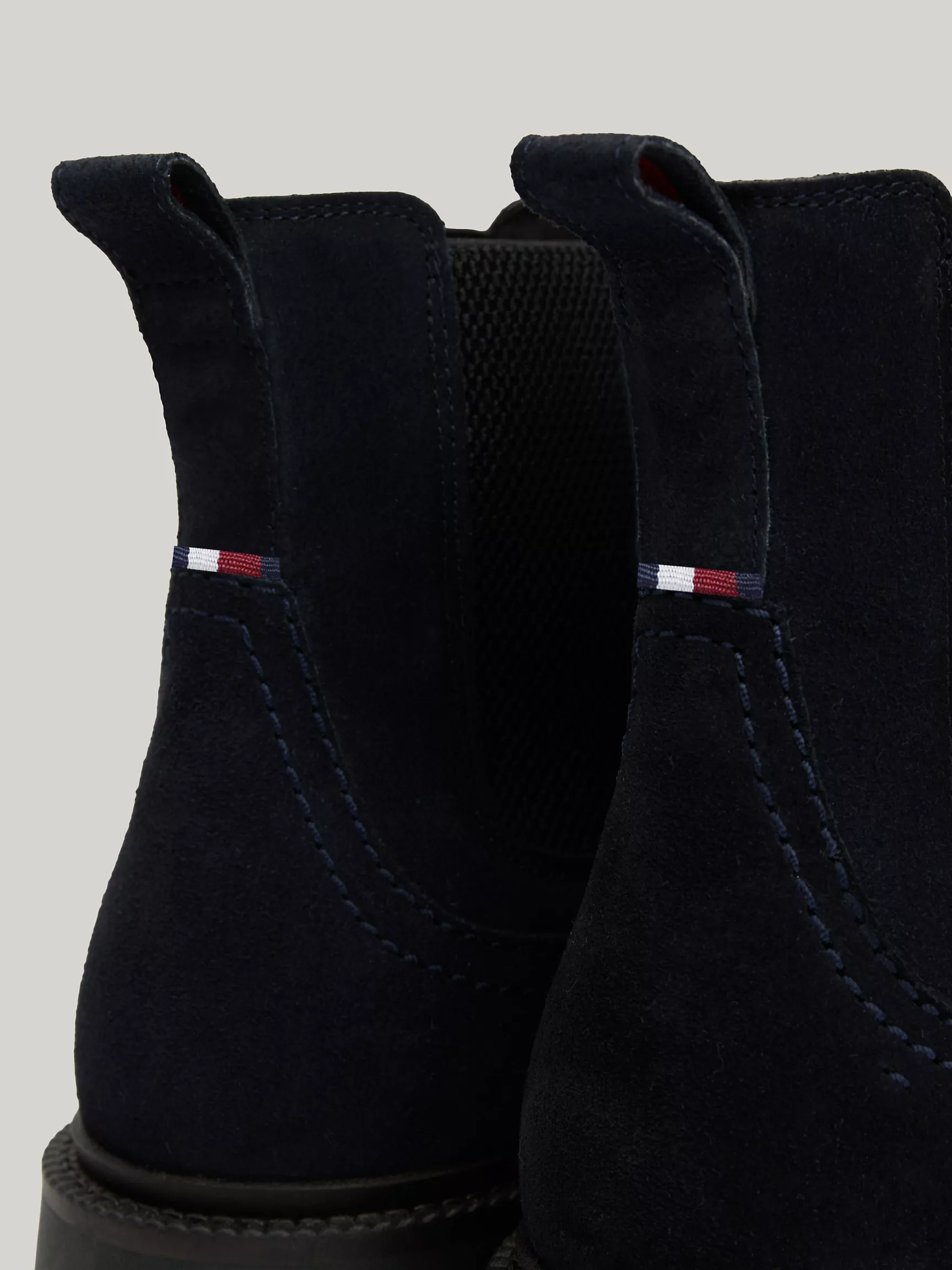 Мужские ботинки Tommy Hilfiger, Замшевые челси с флаговым логотипом Tommy