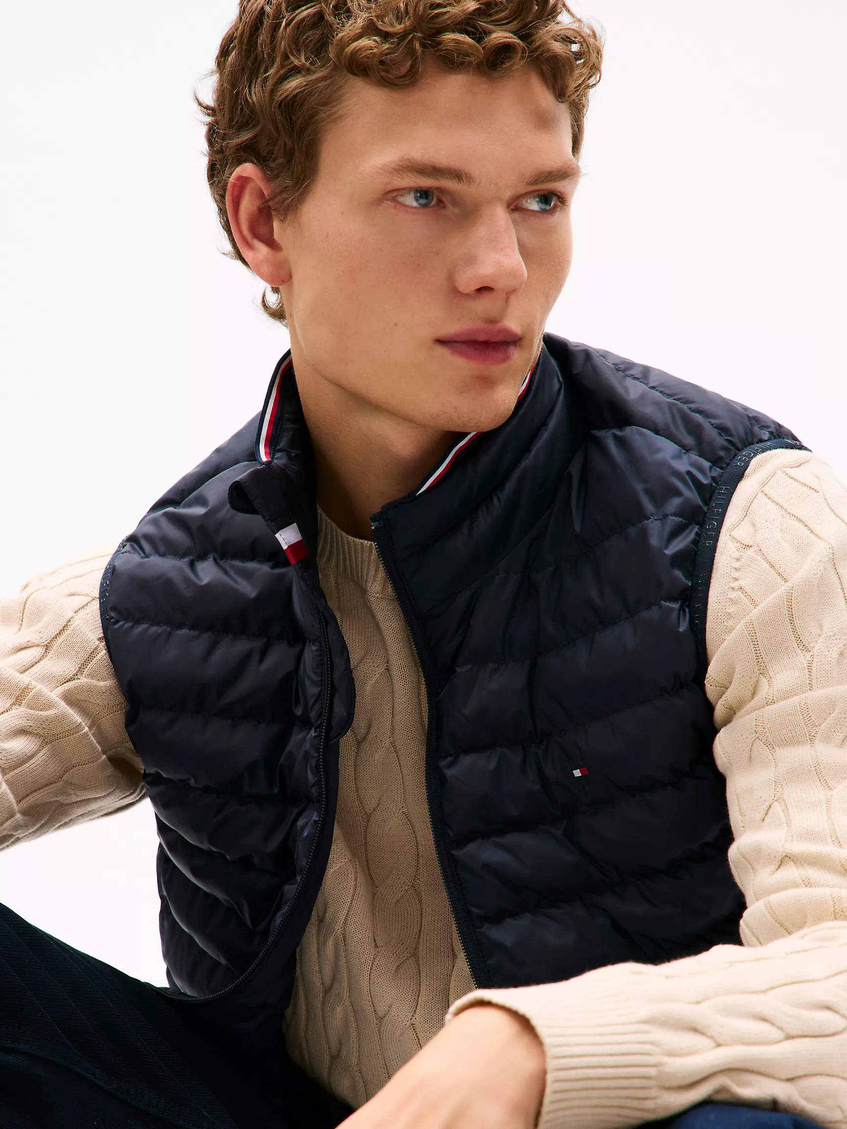 Мужской жилет Tommy Hilfiger, Легкий компактный жилет