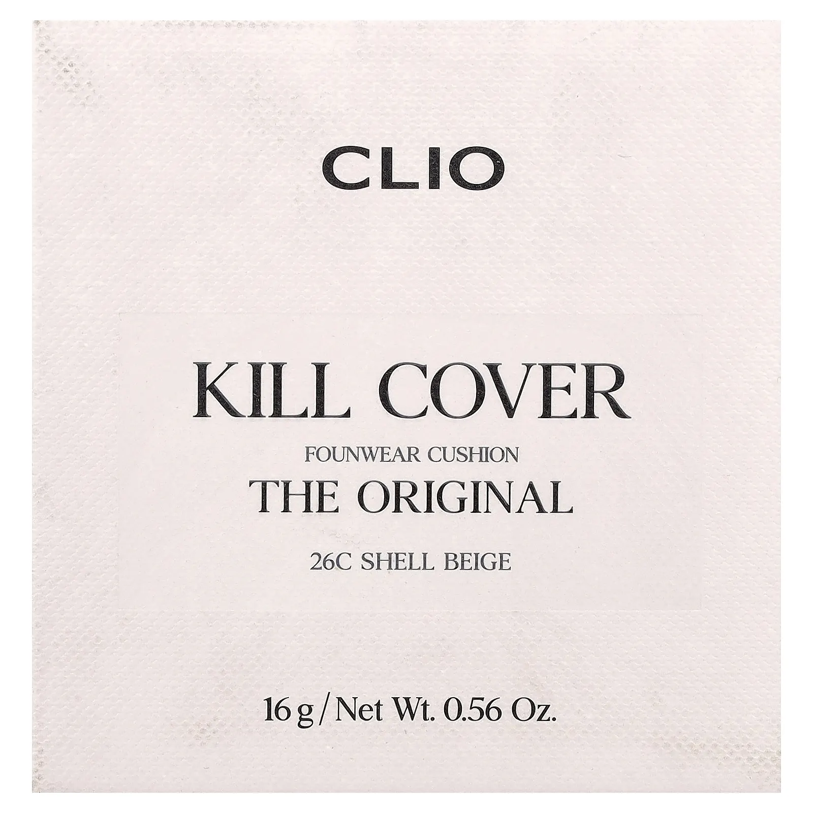 Clio, Death Cover FounWear, кушон, оттенок 26C бежевый, 16 г (0,56 унции)