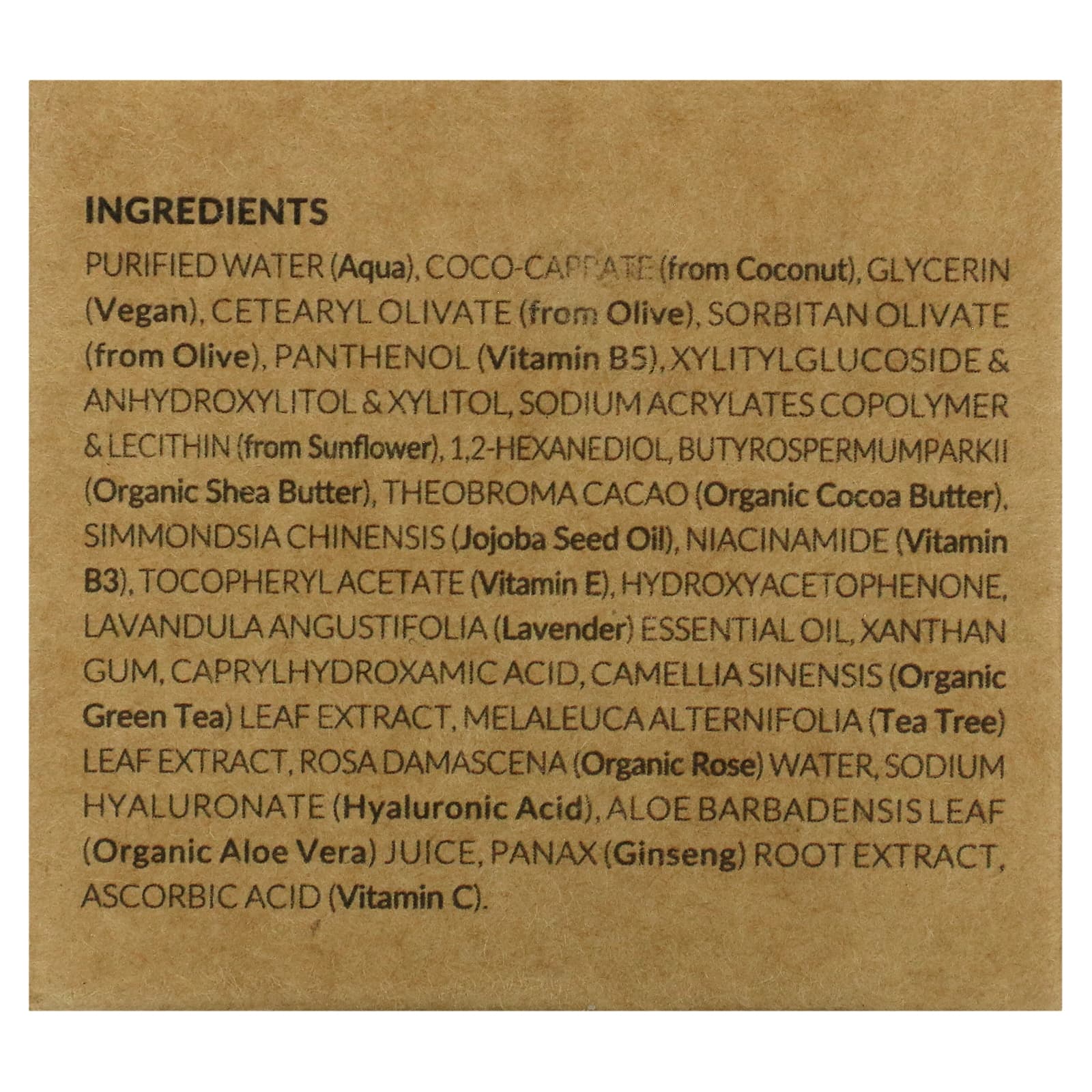 Tree To Tub, увлажняющий ежедневный крем для лица с гиалуроновой кислотой, с витаминами C, E и B5, крем-лосьон для сухой и чувствительной кожи, 50 мл (1,7 жидк. унции)