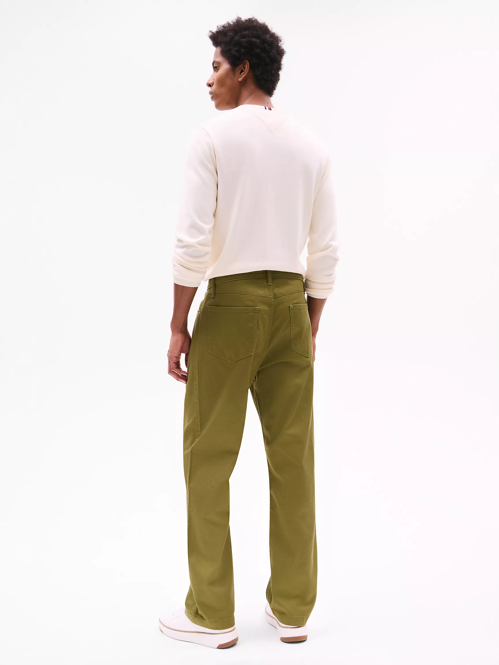 Мужские брюки Tommy Hilfiger, Прямые вельветовые брюки Bedford с пятью карманами