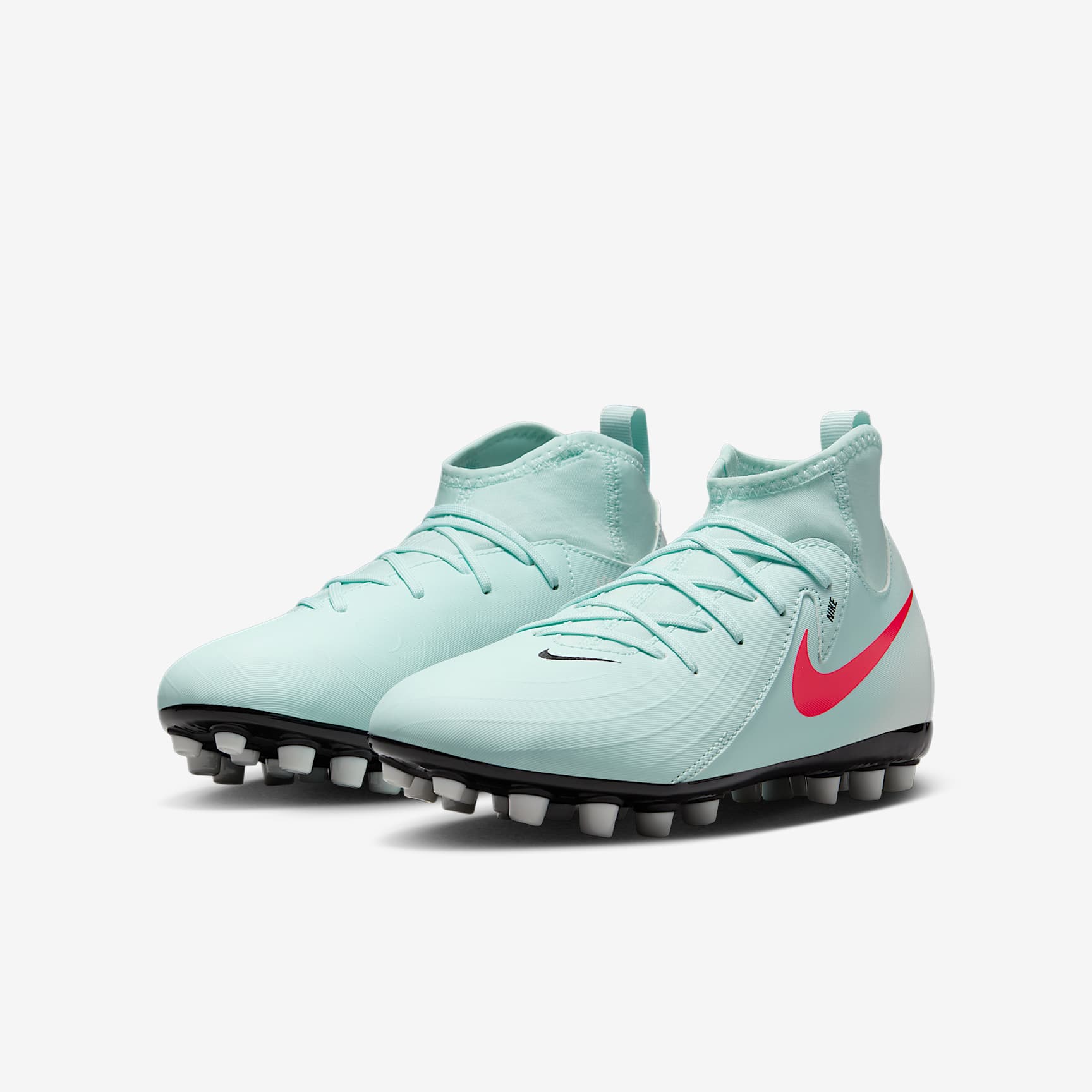 Nike Jr. Phantom Luna 2 Academy Little/Big Kids' AG High-Top Soccer Cleats