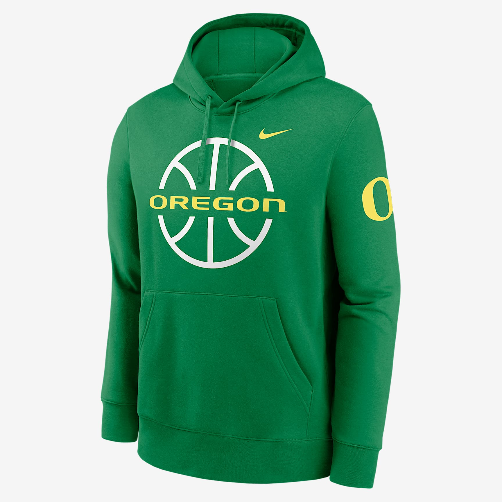 Oregon Ducks Club Basketball Icon Men's Nike College Pullover Hoodie