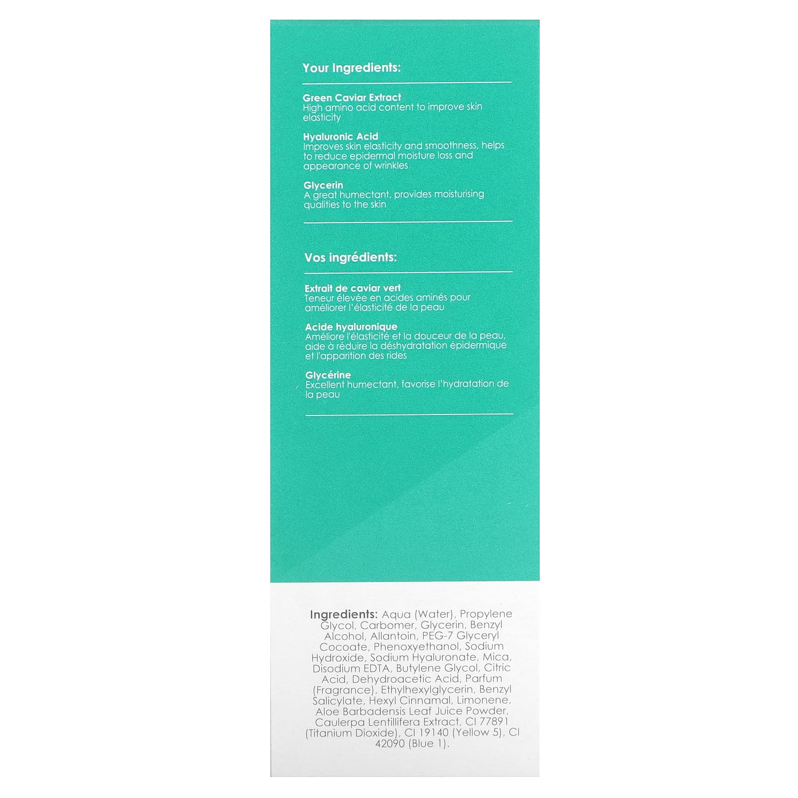 skinChemists, Youth Series, сыворотка для лица с зеленой икрой, 30 мл (1,01 жидк. Унции)