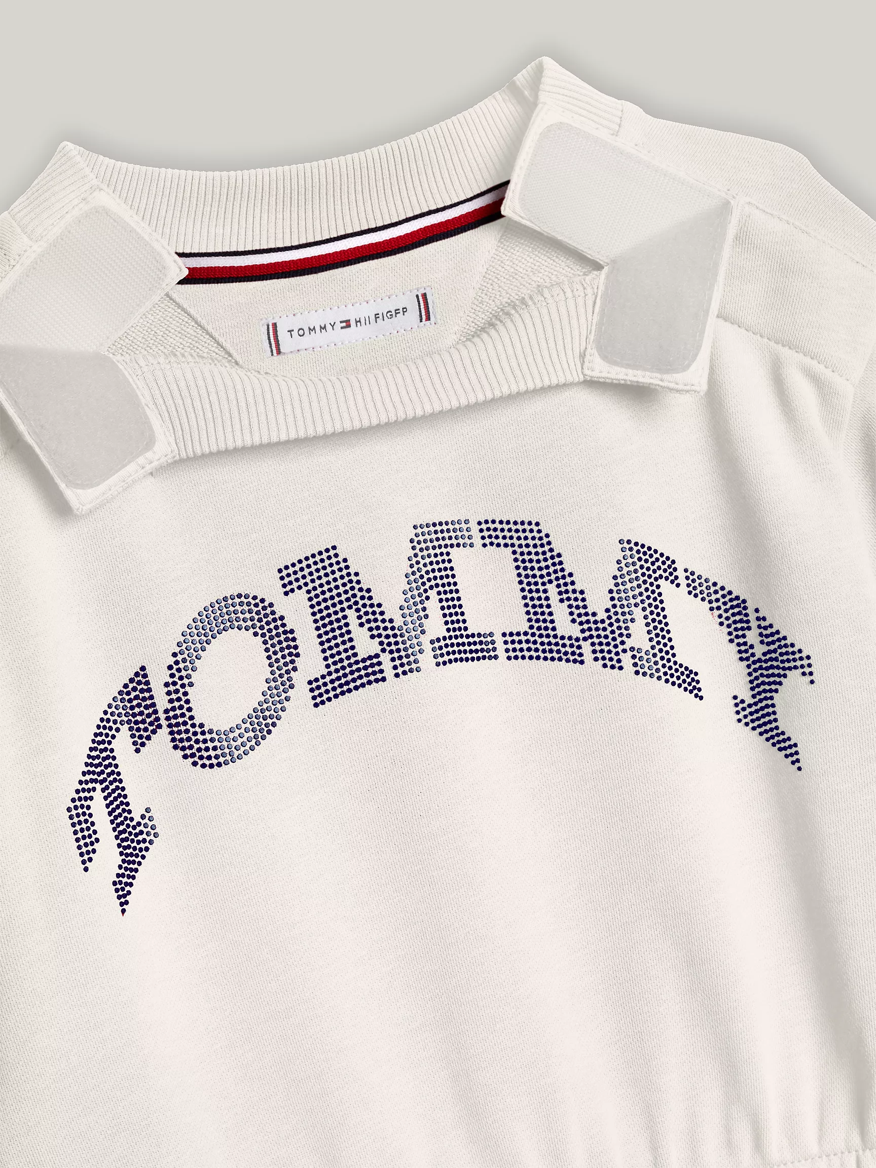 Платье для девочек Tommy Hilfiger, Детское платье-свитер с фольгированным логотипом Tommy