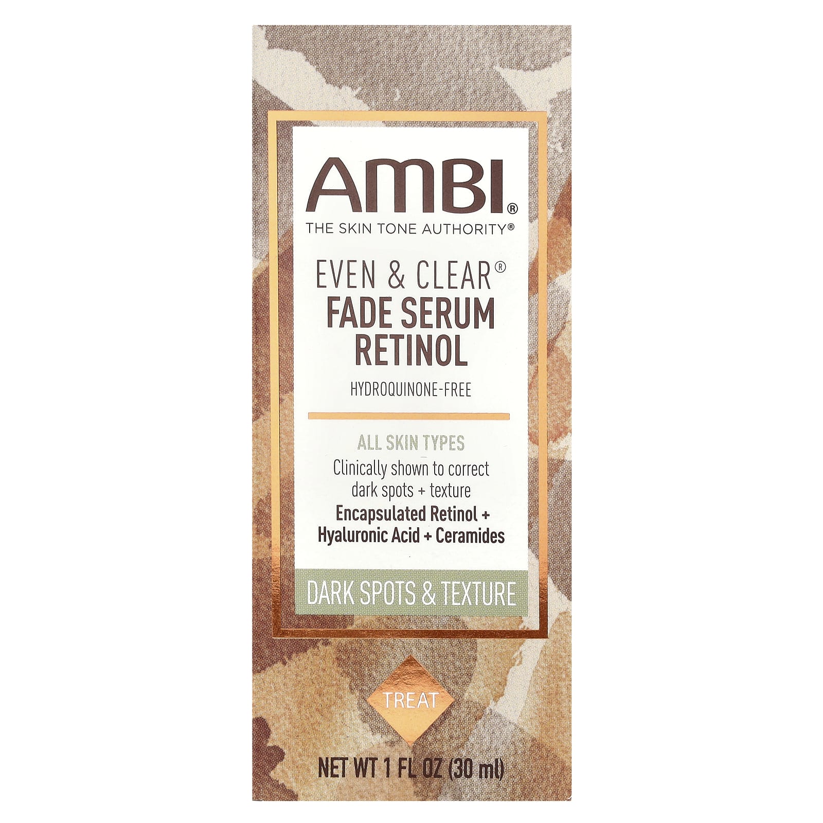 AMBI, Even & Clear® Fade Serum Retinol, 30 мл (1 жидк. Унция)