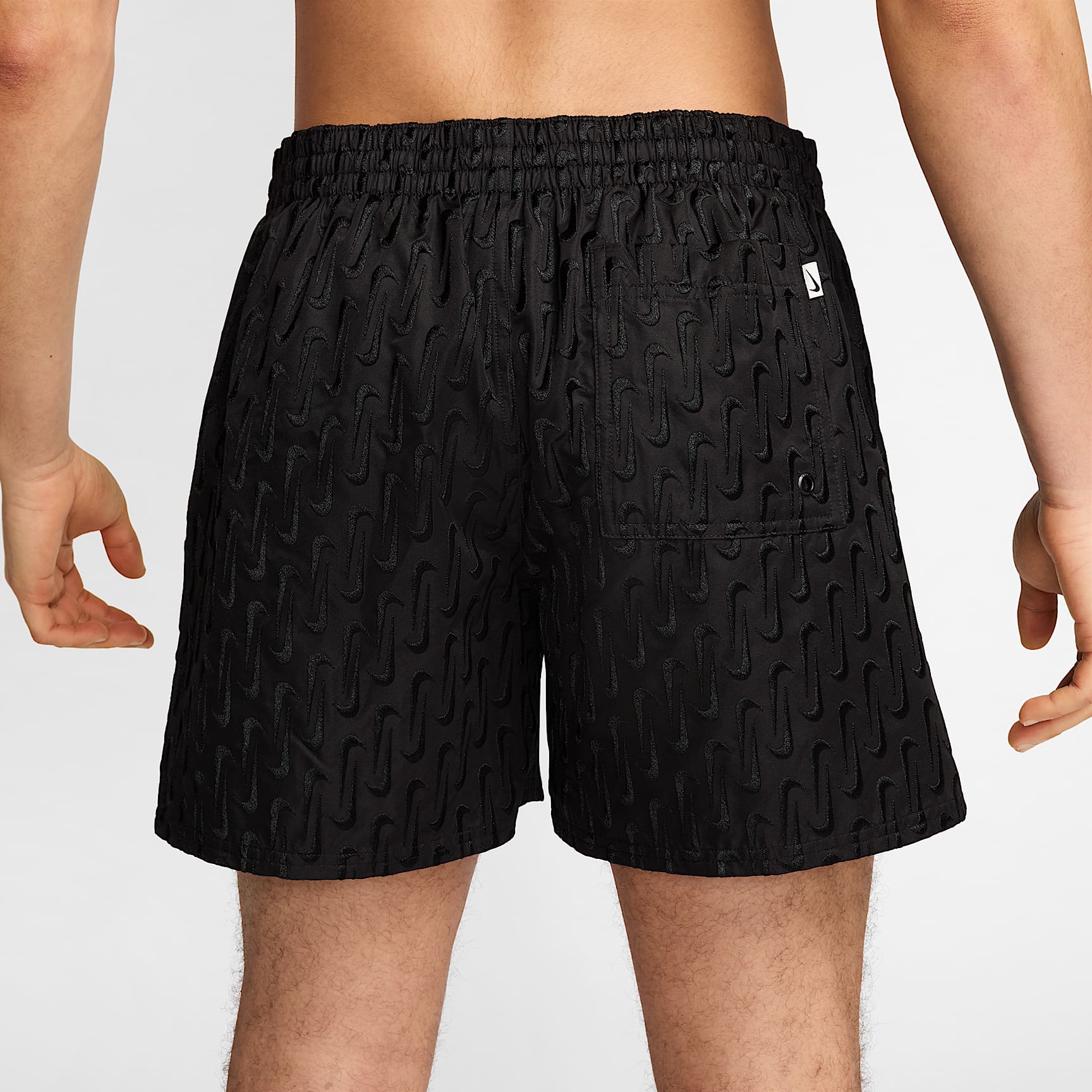 Nike Swim Breaker Swoosh logo Link Men's 5" Fully Lined Volley Shorts