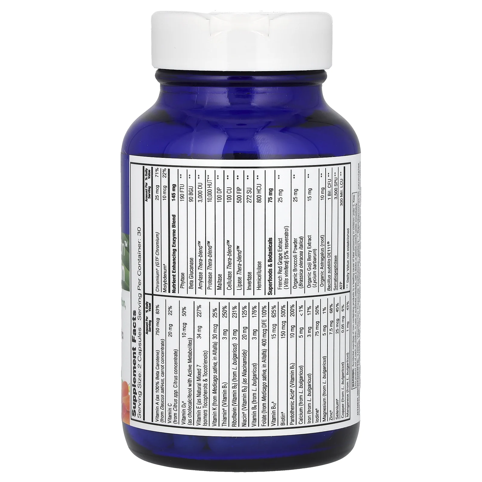 Enzymedica, Enzyme Nutrition, мультивитамины, две капсулы в день, 60 капсул