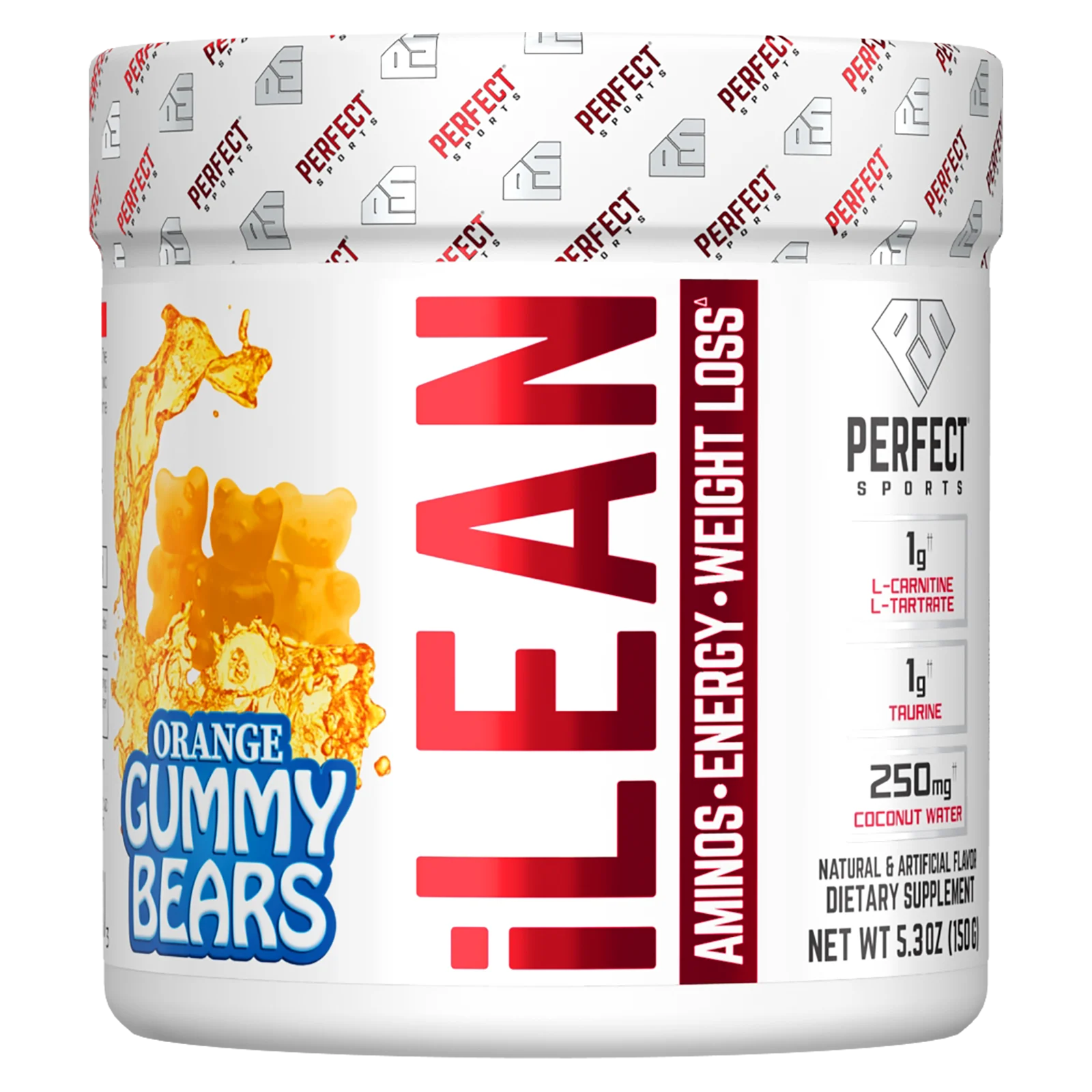 Perfect Sports, iLean, жевательные мишки со вкусом апельсина, 150 г (5,3 унции)