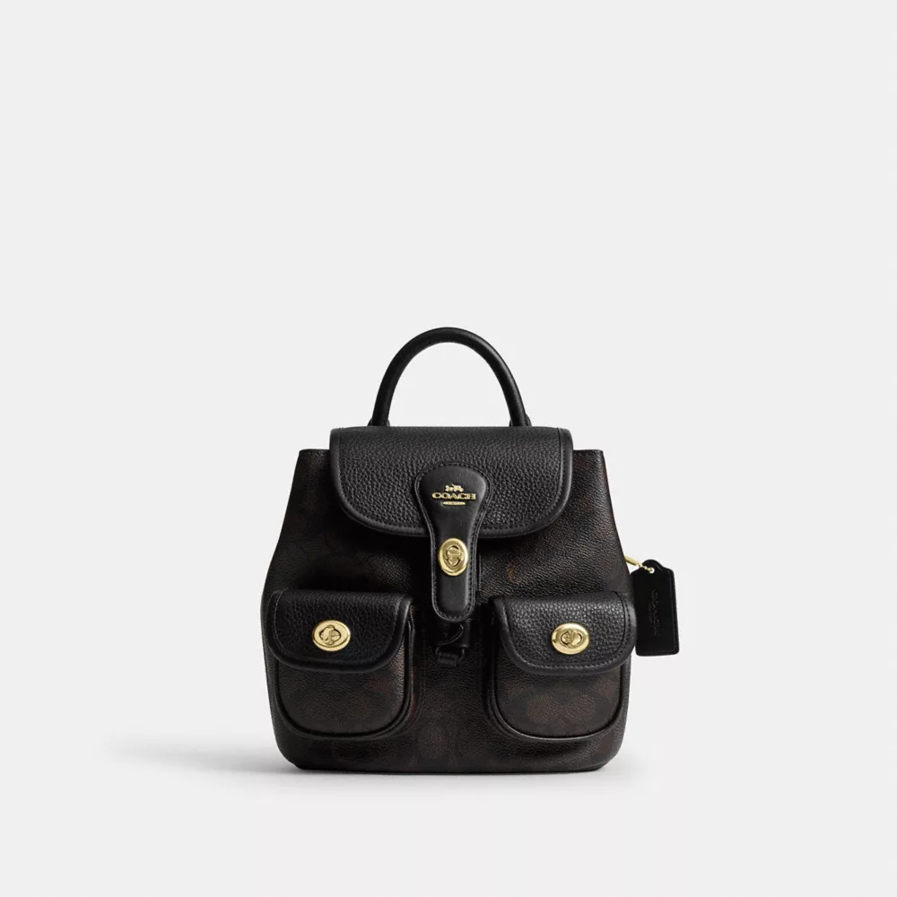 Рюкзак COACH Hadley Backpack In Signature Canvas