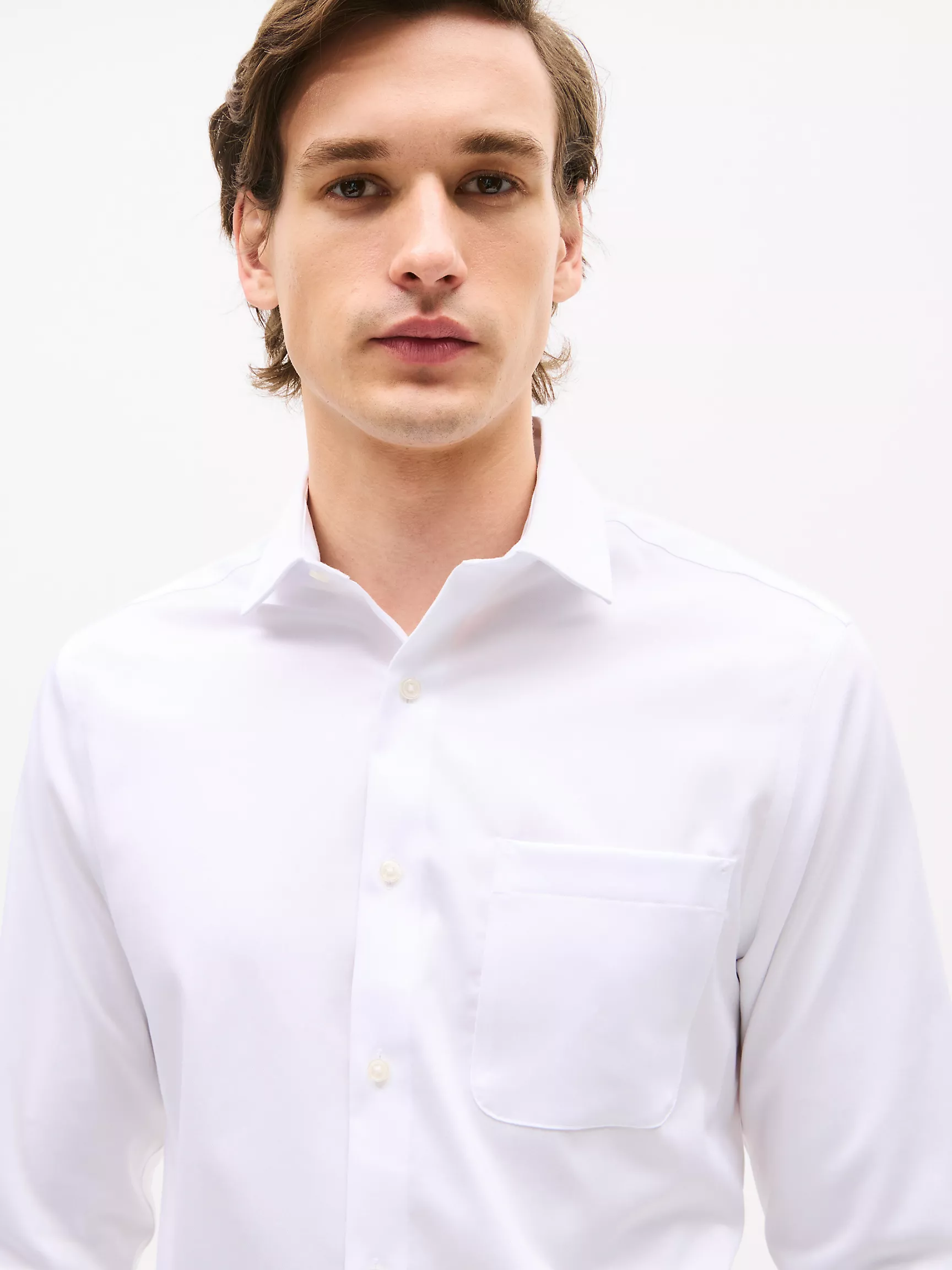 Мужская классическая рубашка Tommy Hilfiger, Стандартная рубашка THFlex