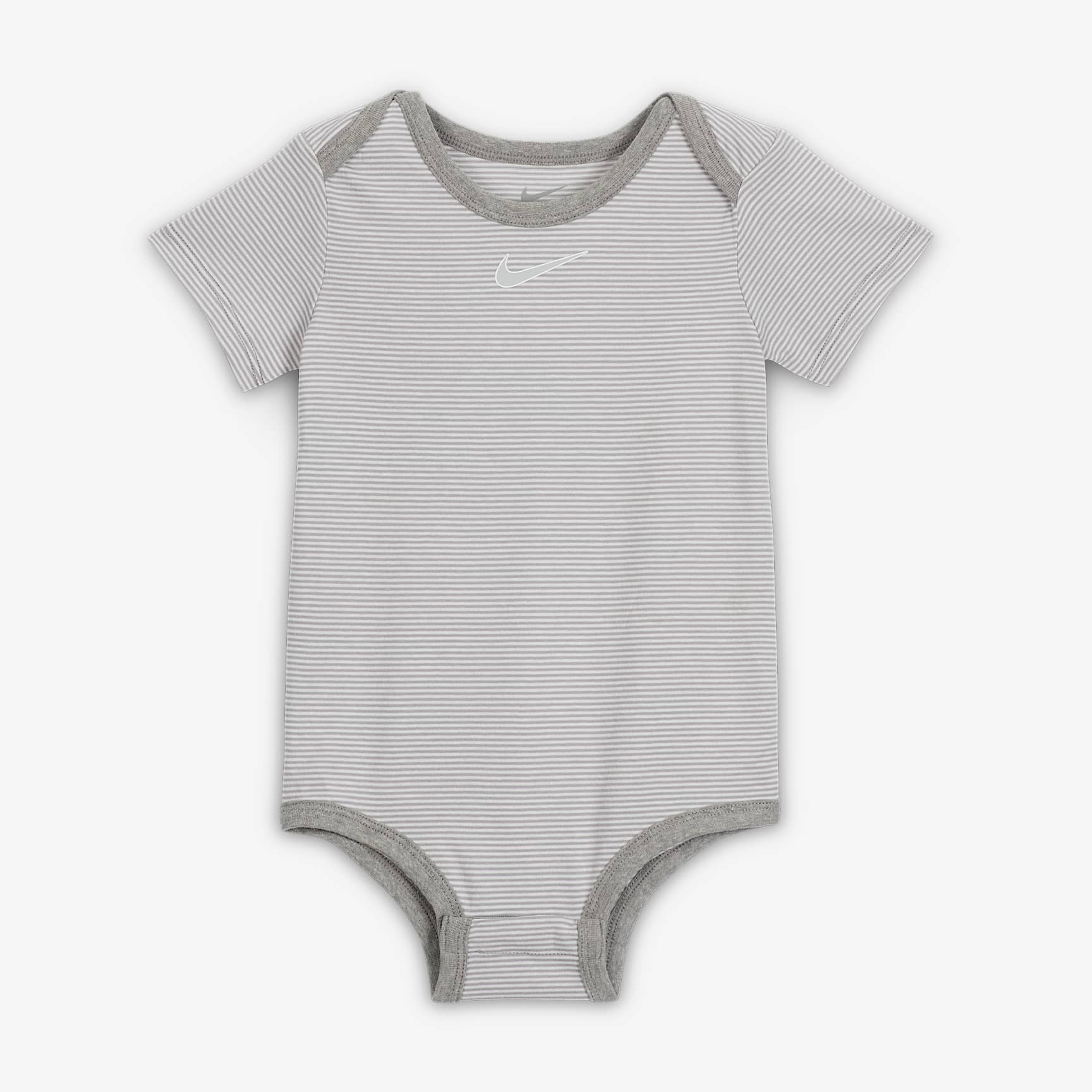 Nike Essentials Baby (12-24M) 3-Piece Striped Swooshfetti Set