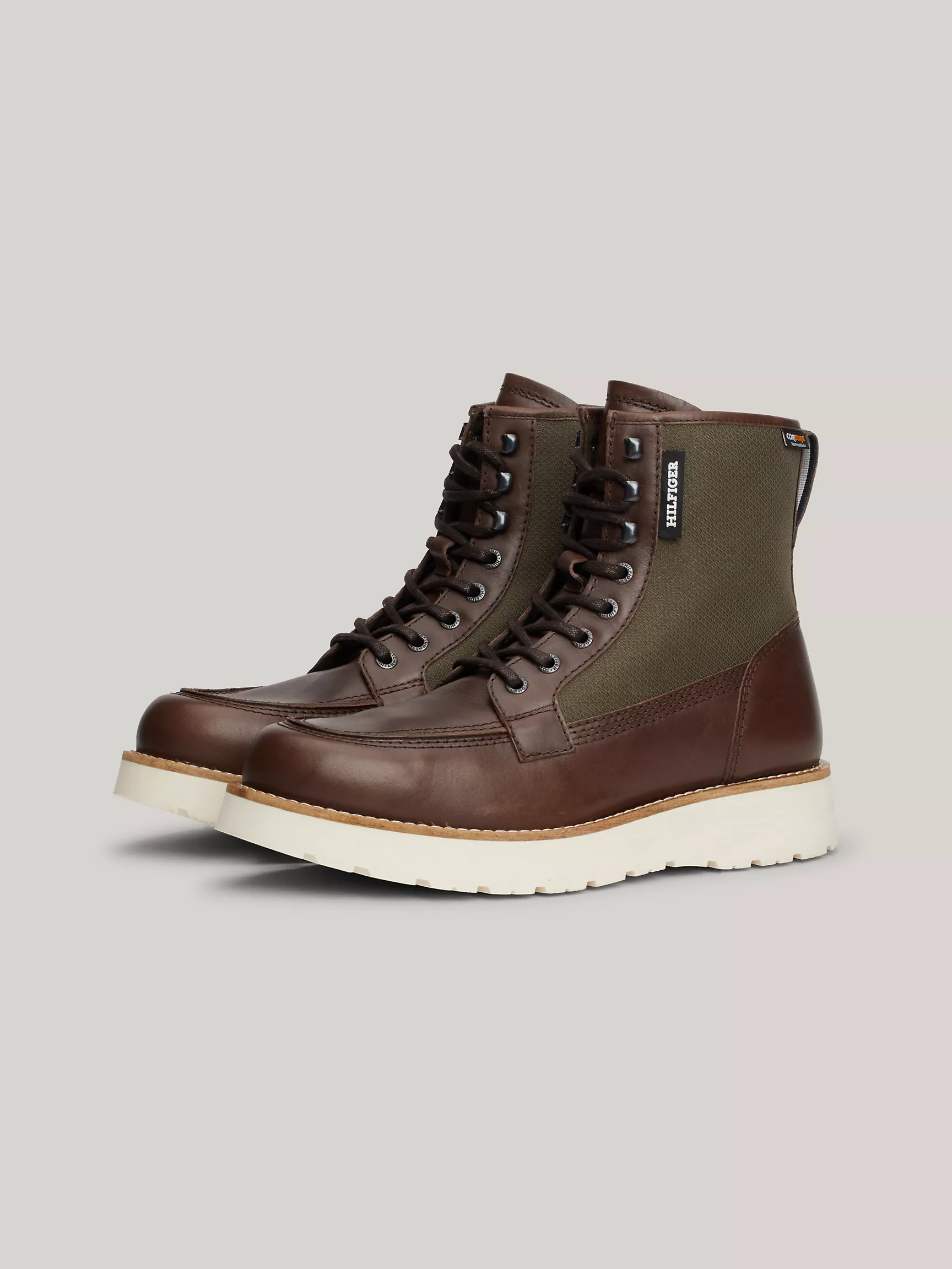Мужские ботинки Tommy Hilfiger, Гибридные кожаные ботинки в рабочем стиле