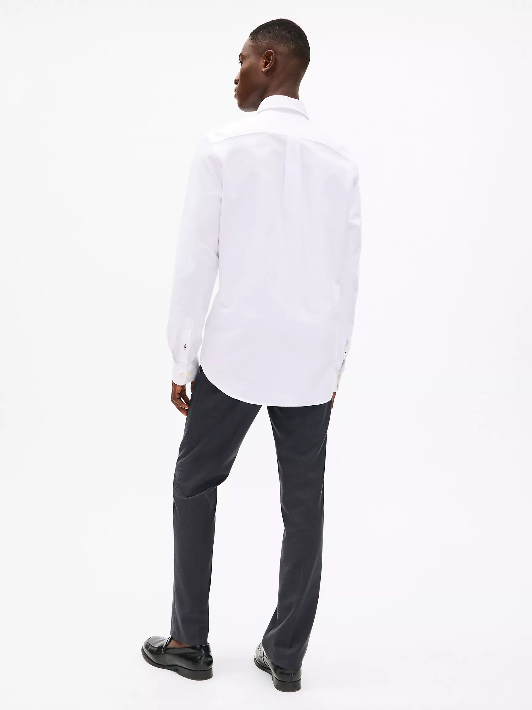 Мужская рубашка Tommy Hilfiger, Эластичная рубашка из оксфорда стандартного кроя