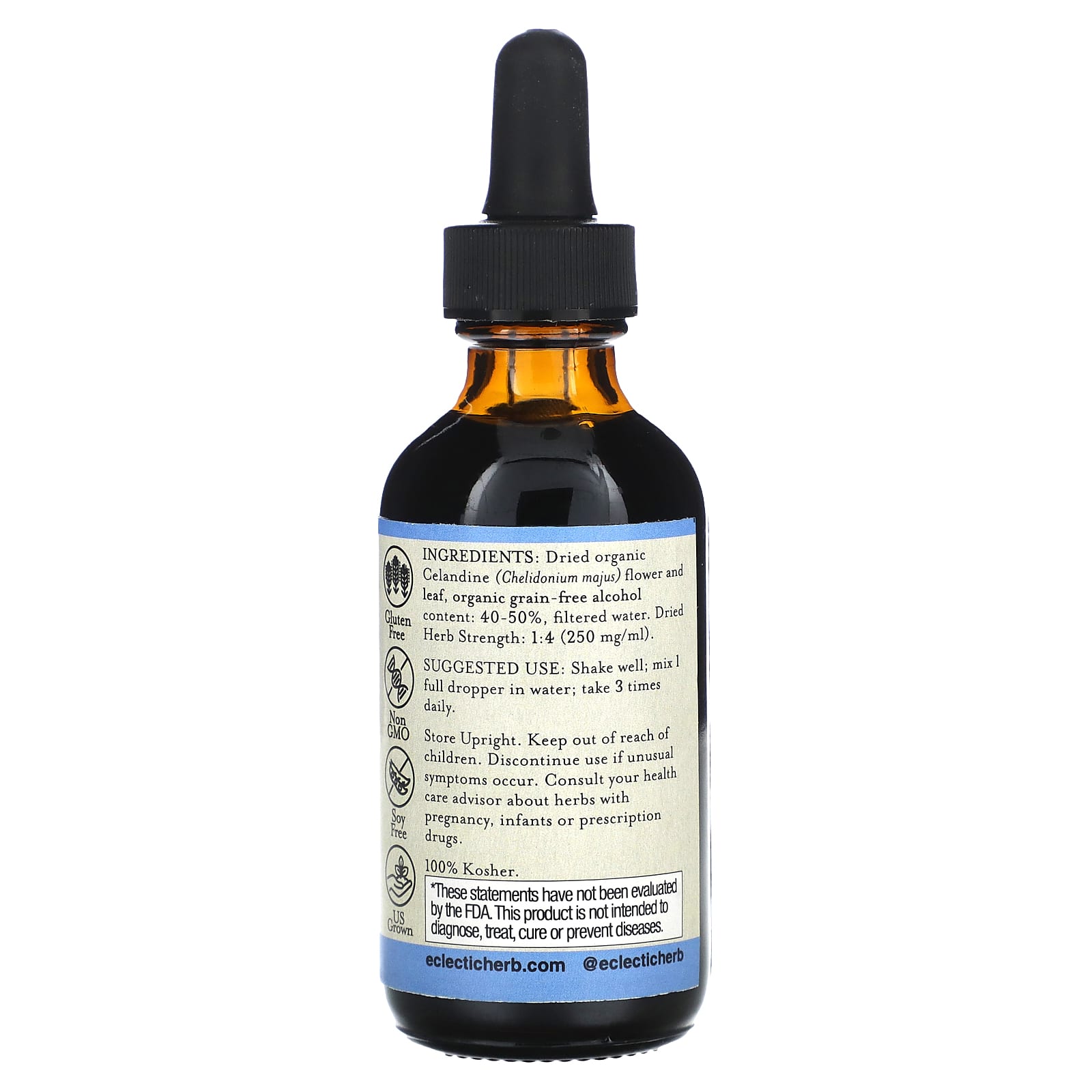 Eclectic Herb, Herb, экстракт чистотела, 60 мл (2 жидк. унции)