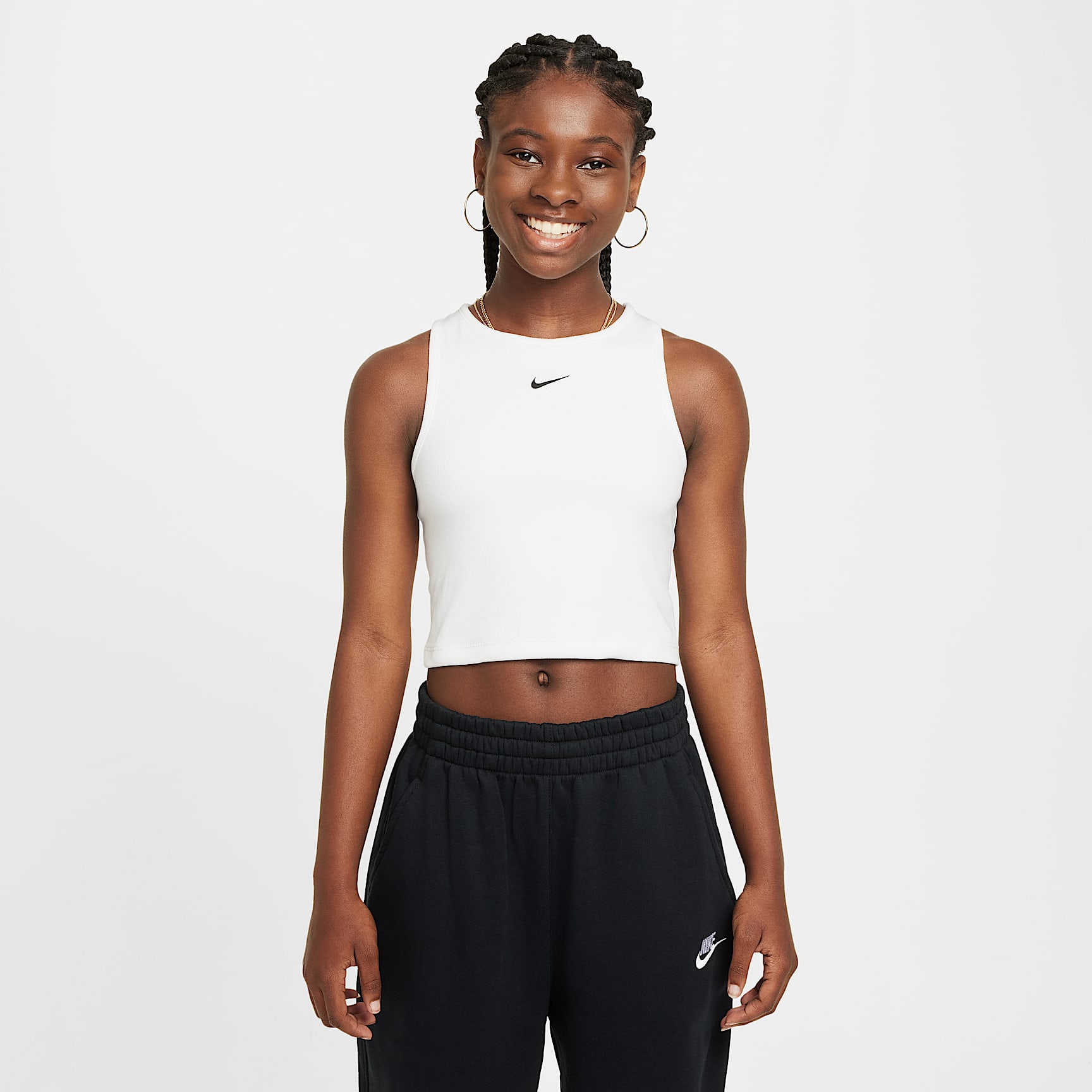 Nike Sportswear Girls' Ribbed Tank Top