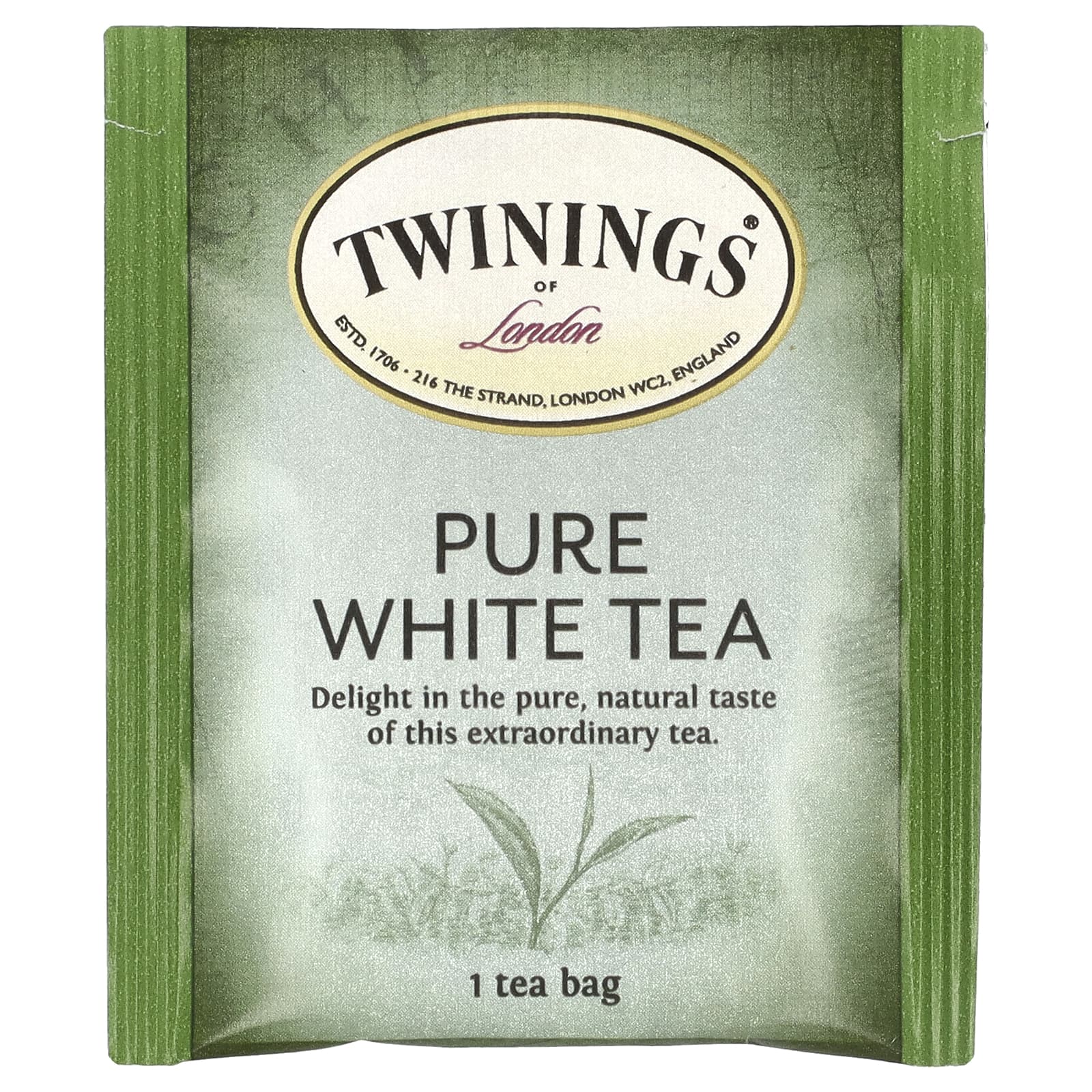 Twinings, Чистый белый чай, 20 чайных пакетиков, 30 г (1,06 унции)