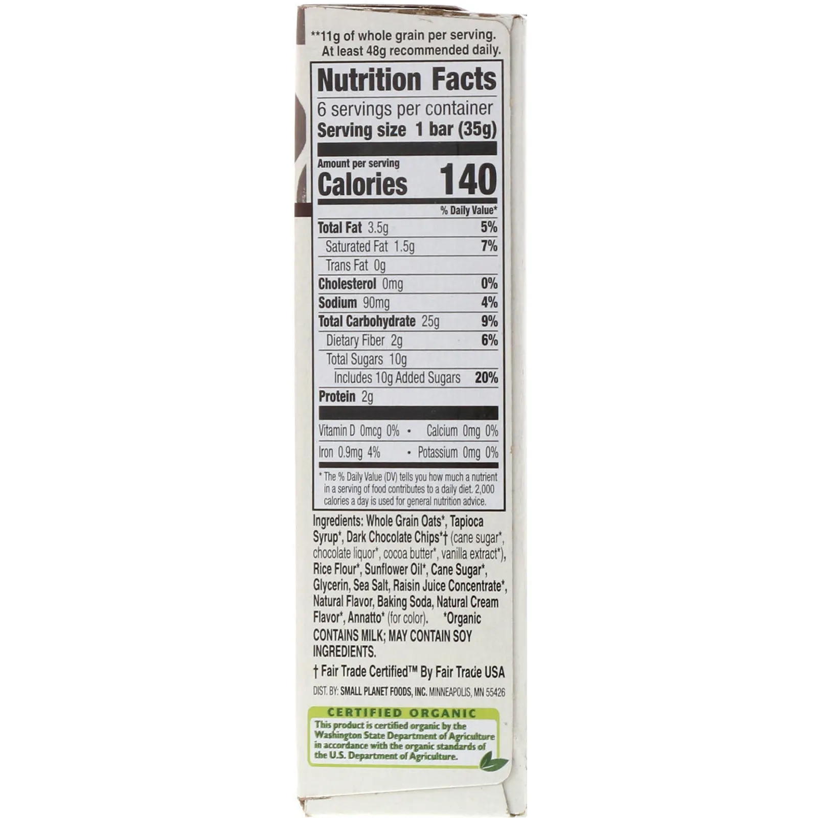 Cascadian Farm, Гранола, шоколадное наслаждение, 12 унций (340 г)