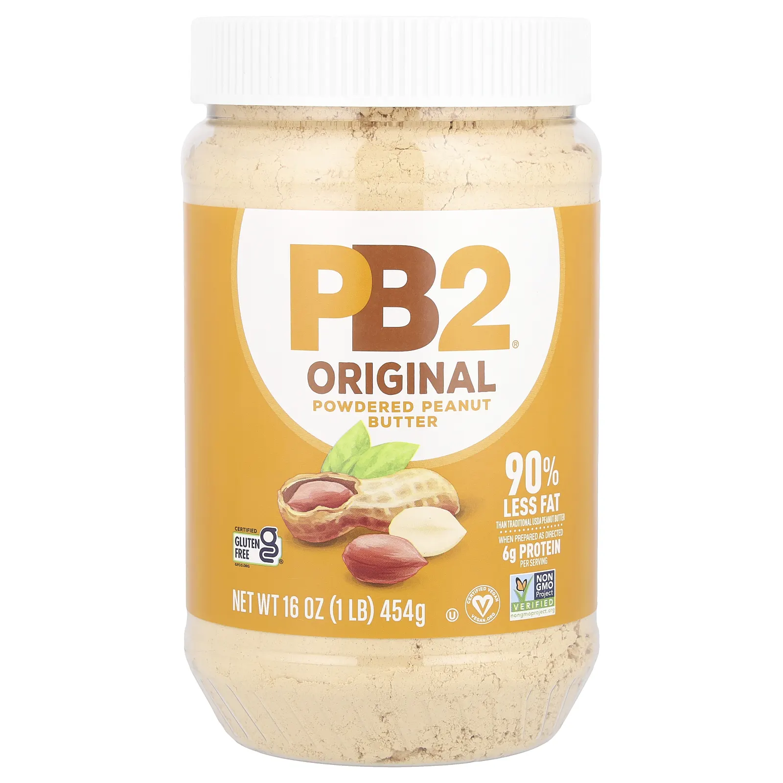 PB2 Foods, The Original PB2, арахисовая паста в порошке, 454 г (16 унций)