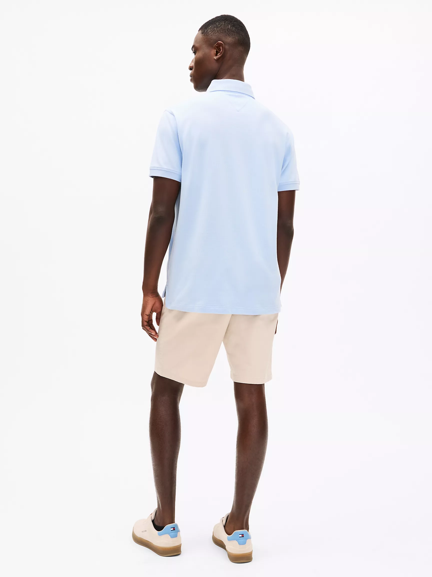 Мужское поло Tommy Hilfiger, Эластичное поло стандартного кроя Tommy