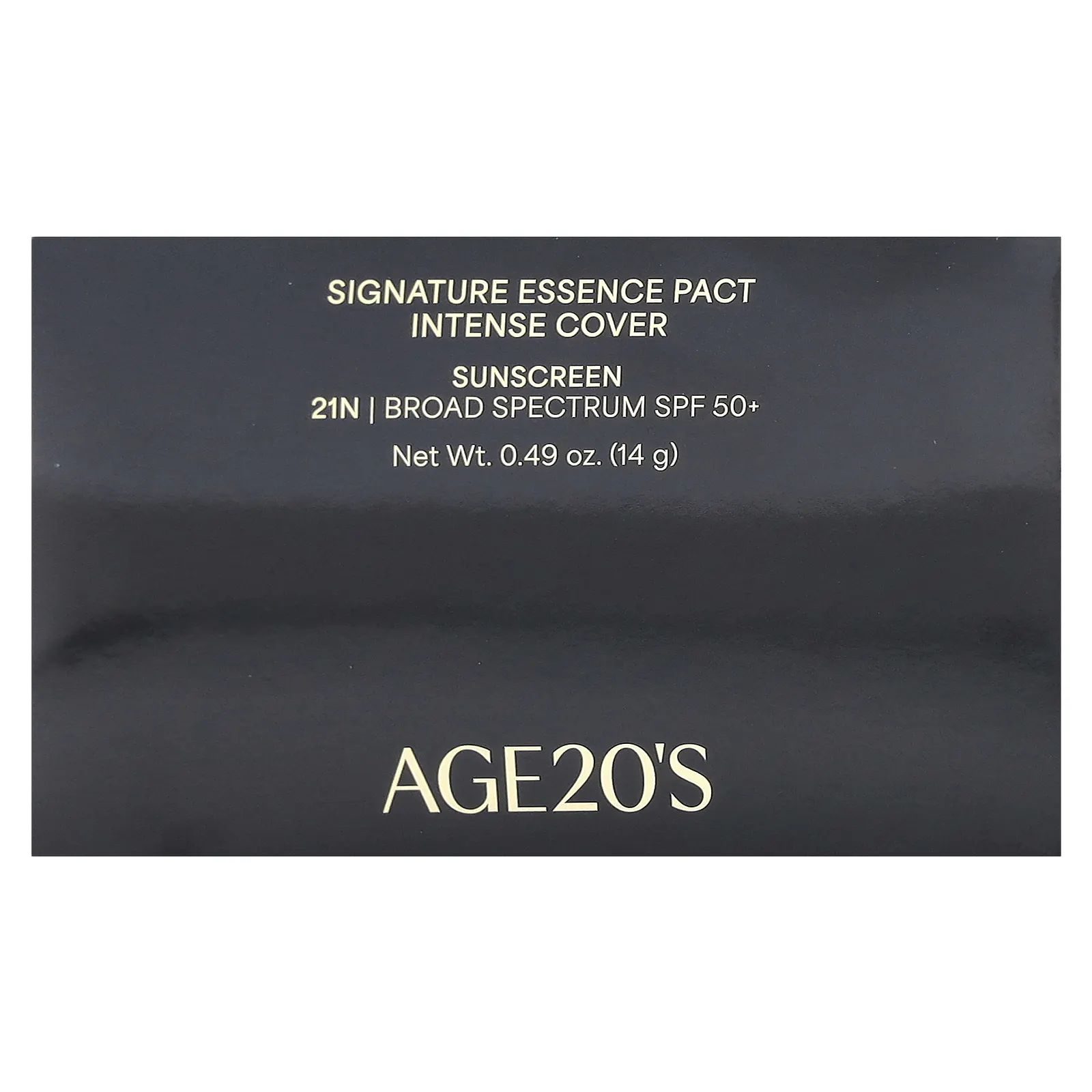 AGE20'S, Signature Essence Pact, Intense Cover, SPF 50+, 21N, 14 г (0,49 унции)