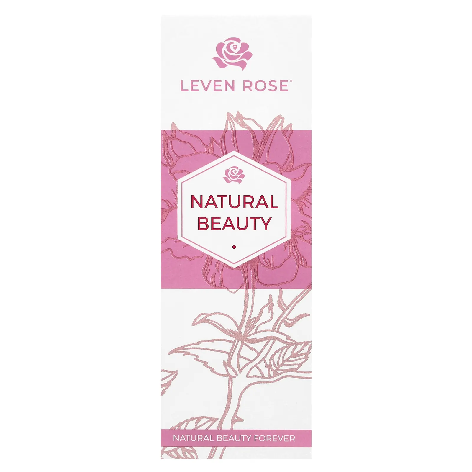Leven Rose, 100% чистая и органическая, розовая вода, 118 мл (4 жидк. Унции)