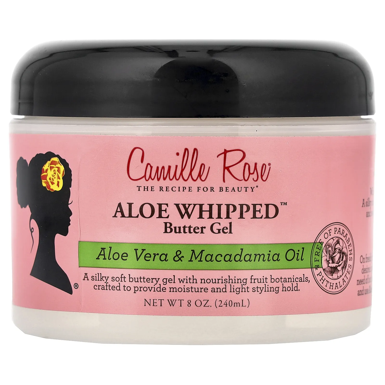 Camille Rose, Aloe Whiipped™, гель-лак с маслом алоэ вера и макадамии, 240 мл (8 унций)