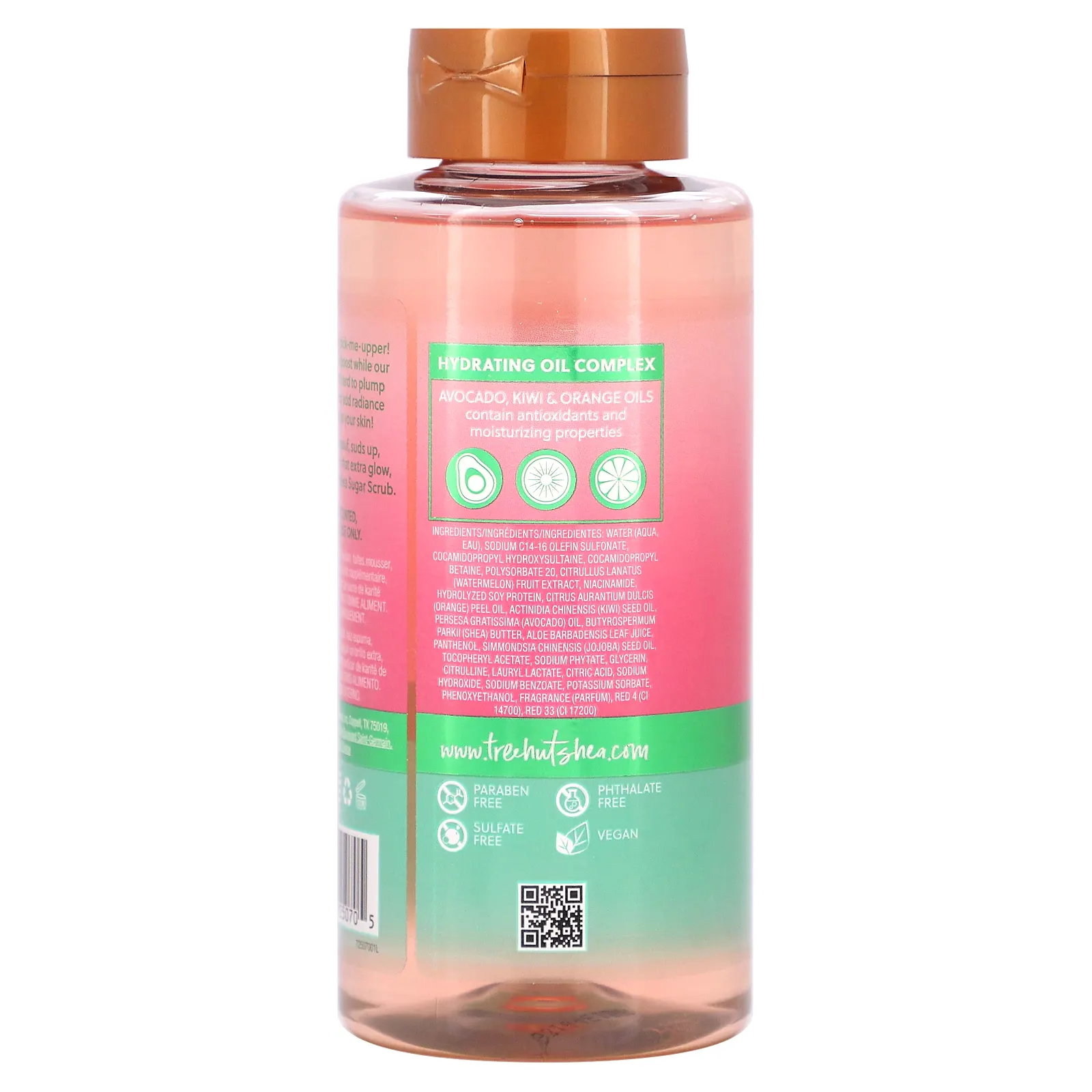 Tree Hut, Пенка для умывания, арбуз, 532 мл (18 жидк. Унций)