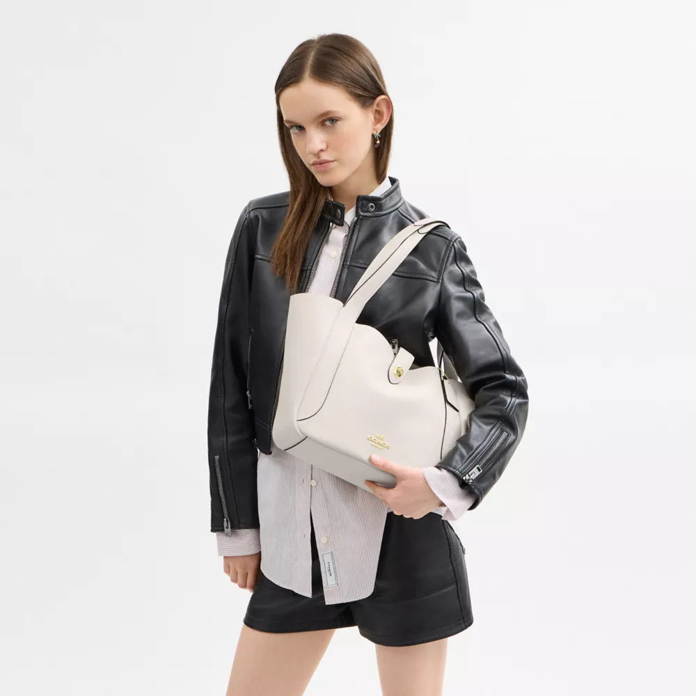 Сумка COACH Hadley Turnlock Tote Bag