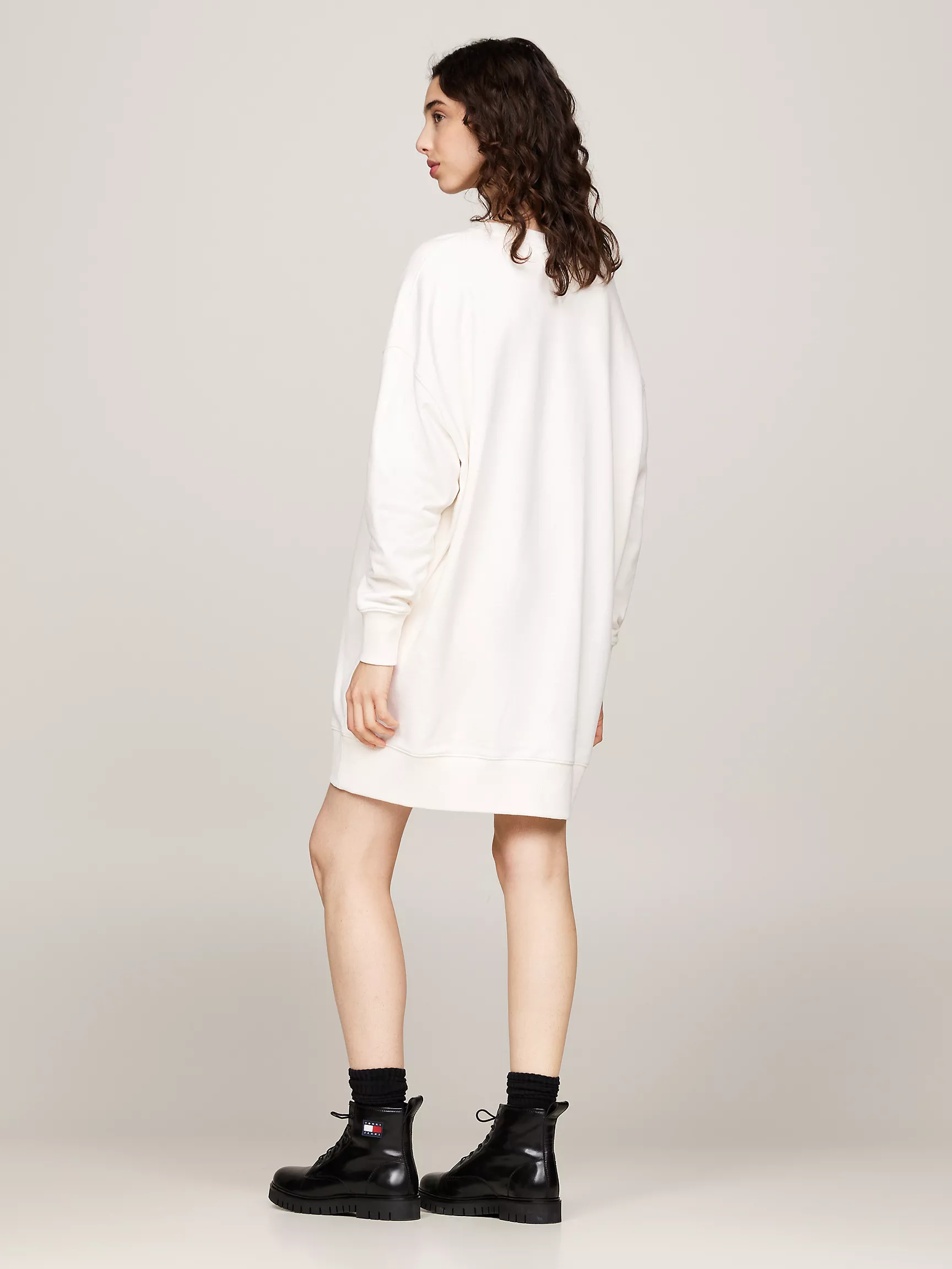 Женское платье Tommy Hilfiger, Платье-свитшот с вышитым логотипом