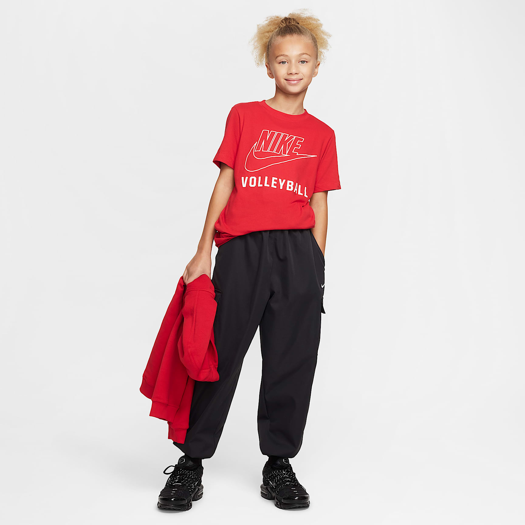 Nike Swoosh Big Kids' Volleyball T-Shirt