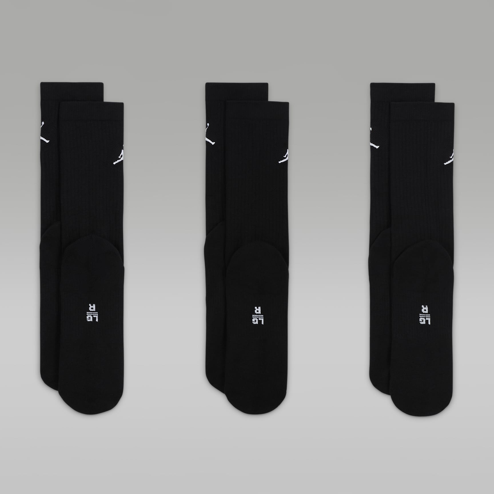 Jordan Everyday Crew Socks (3 pairs)