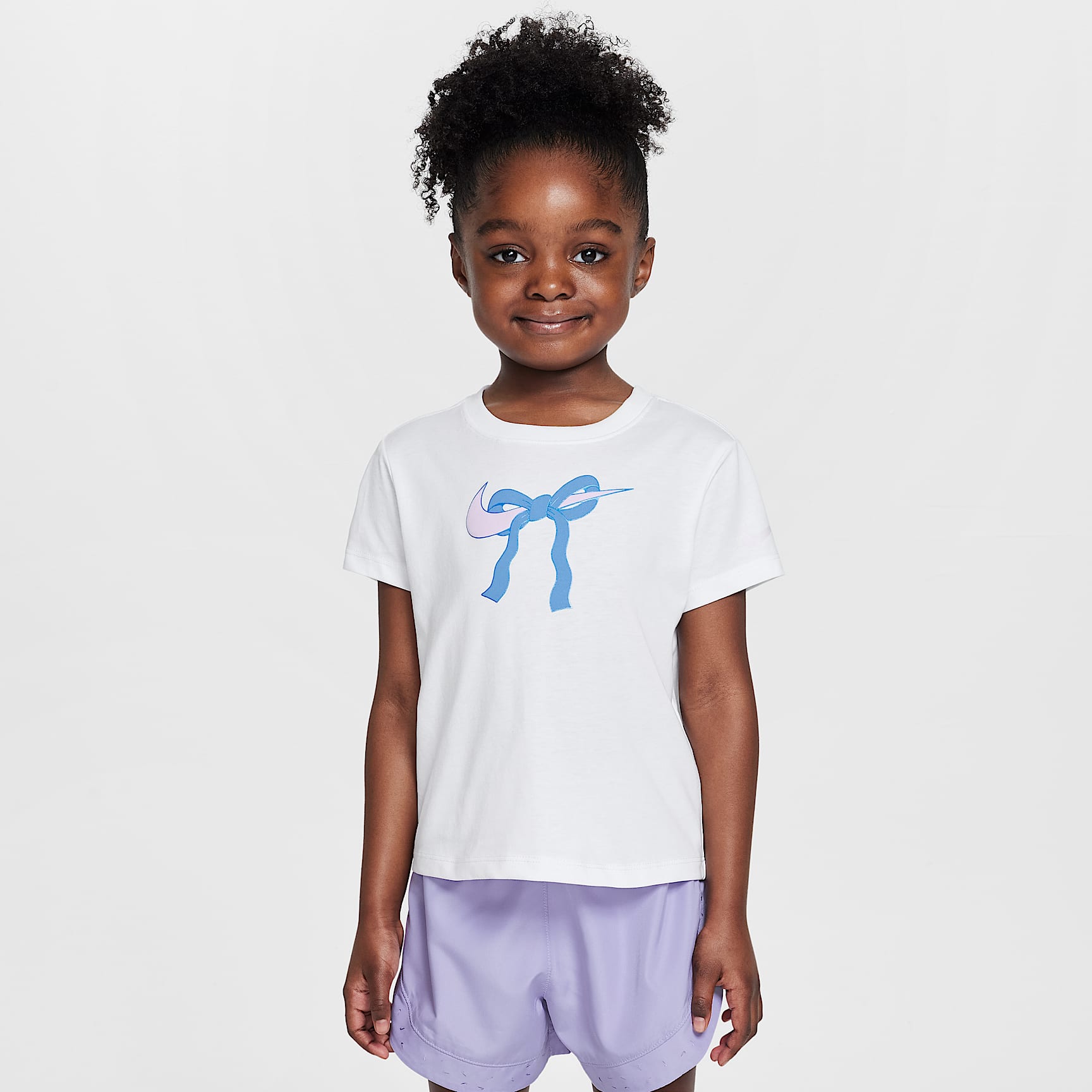 Nike Little Kids' Swoosh Ribbon T-Shirt