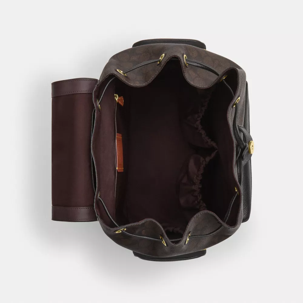 Рюкзак COACH Baby Backpack In Signature Canvas