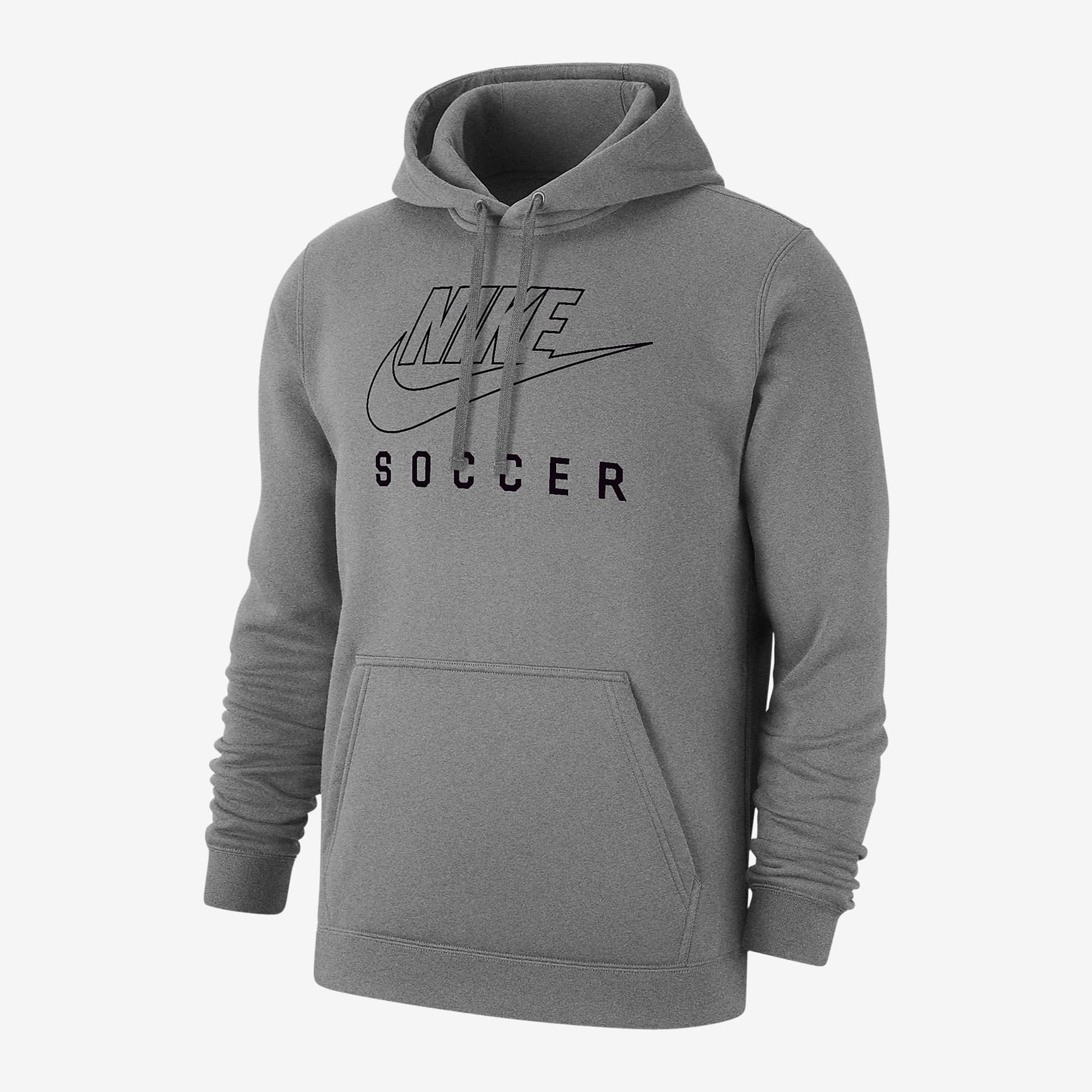 Nike Swoosh Club Fleece Men's Soccer Pullover Hoodie