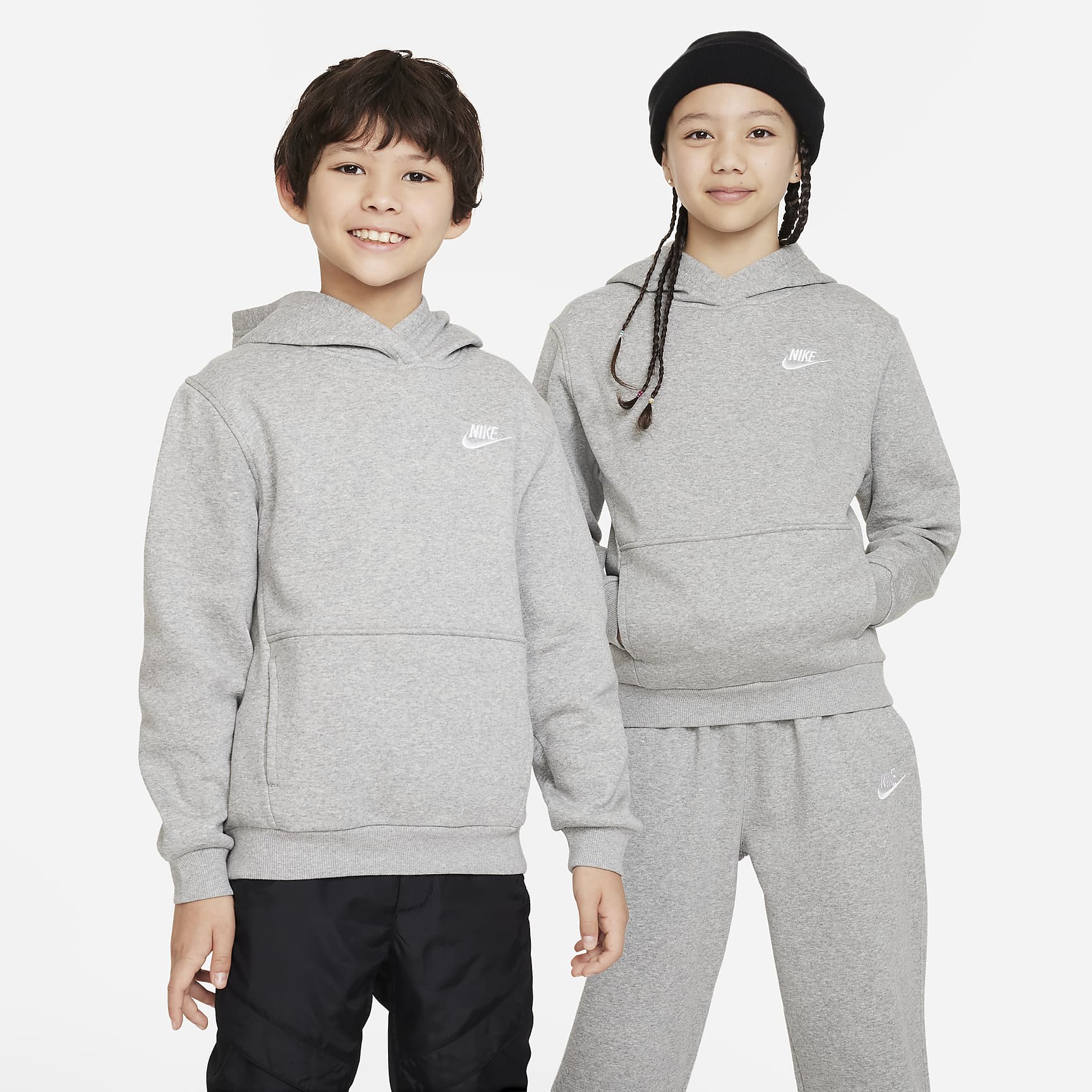 Nike Sportswear Club Fleece Big Kids' Pullover Hoodie