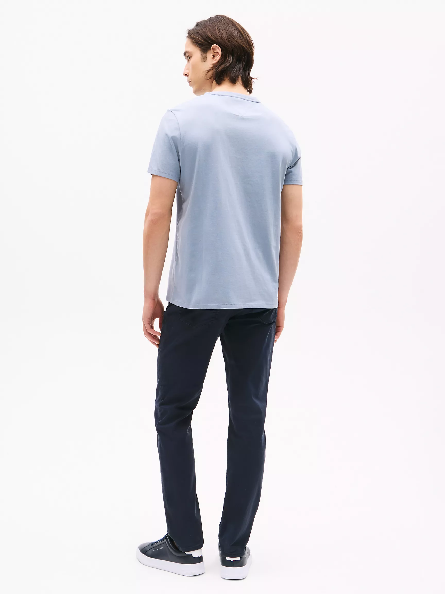 Мужская футболка Tommy Hilfiger, Футболка с вышитым логотипом Tommy