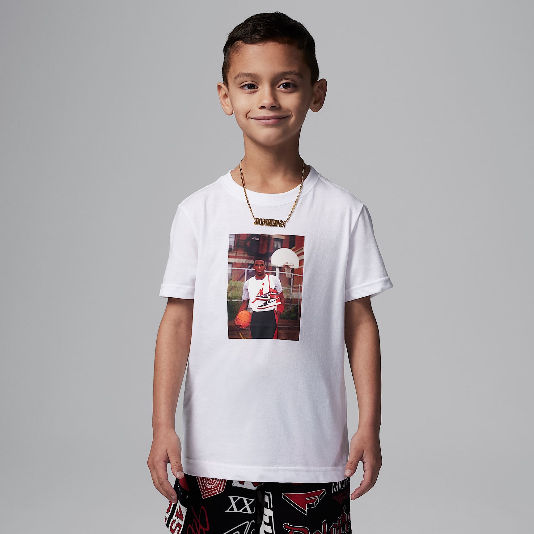 Jordan Little Kids' MJ Photo T-Shirt