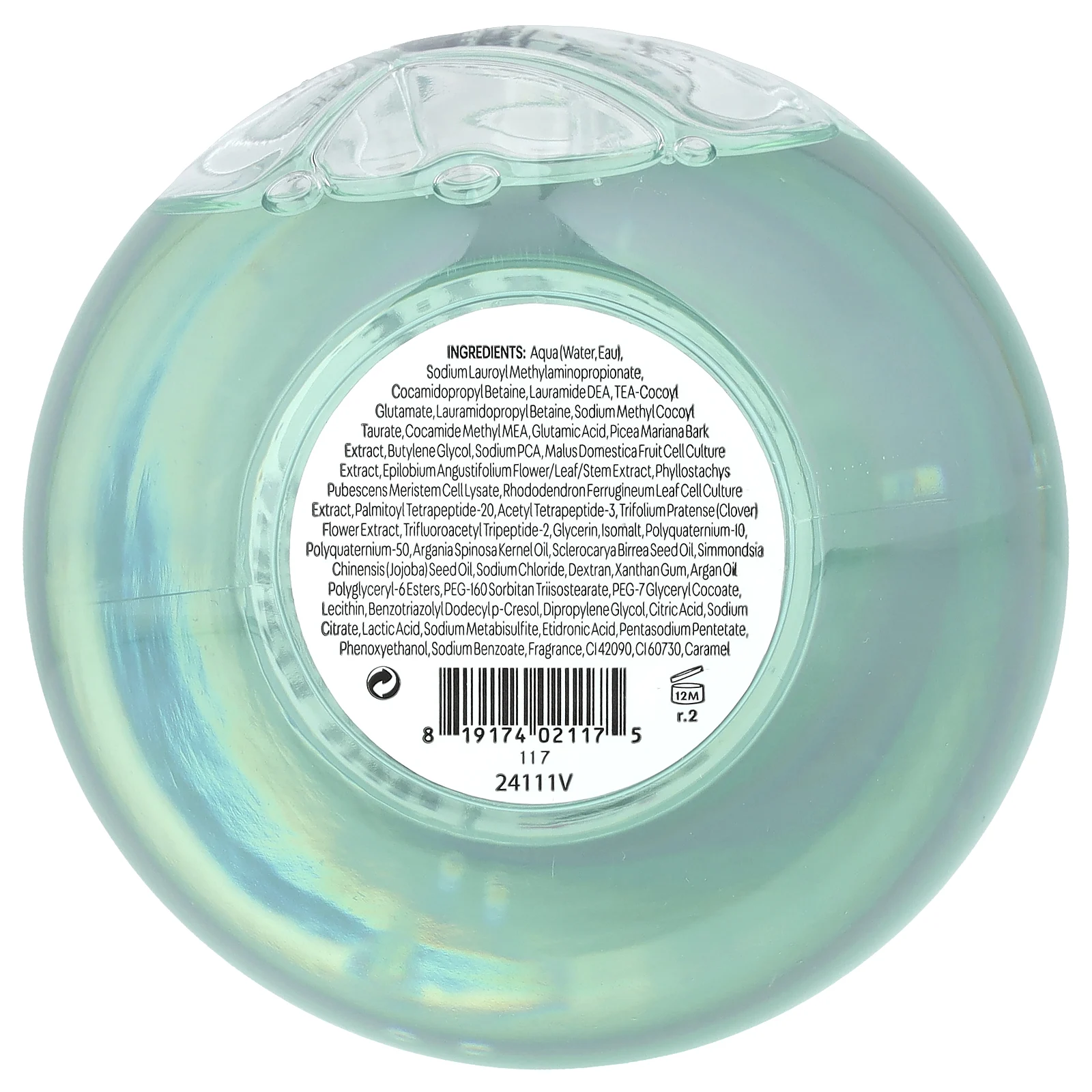 NatureLab Tokyo, Saisei, аминокислотный шампунь для защиты от стресса, 340 мл (11,5 жидк. Унции)