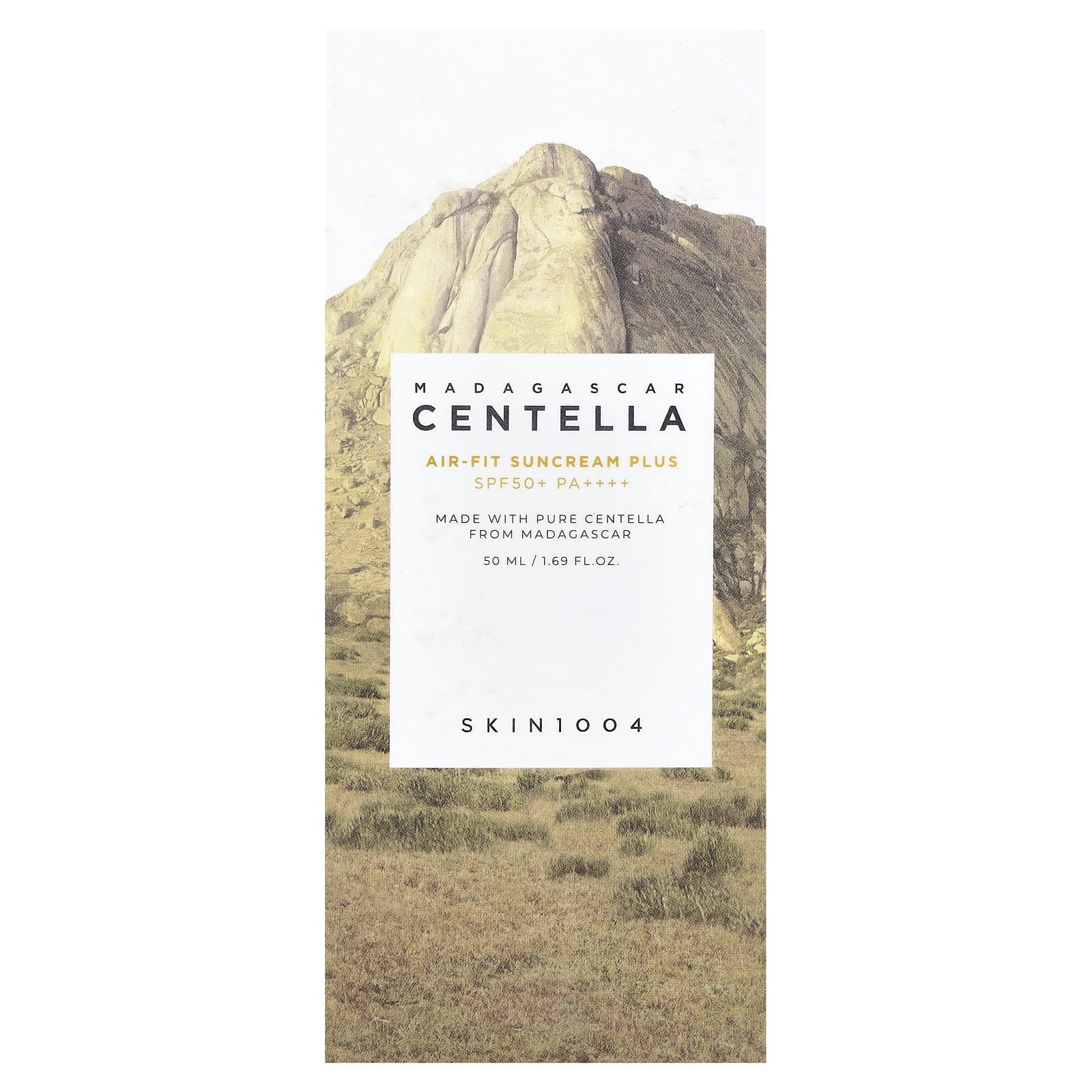 SKIN1004, Мадагаскарская центелла, солнцезащитный крем Air-Fit Plus, SPF 50+ PA ++++, 50 мл (1,69 жидк. Унции)