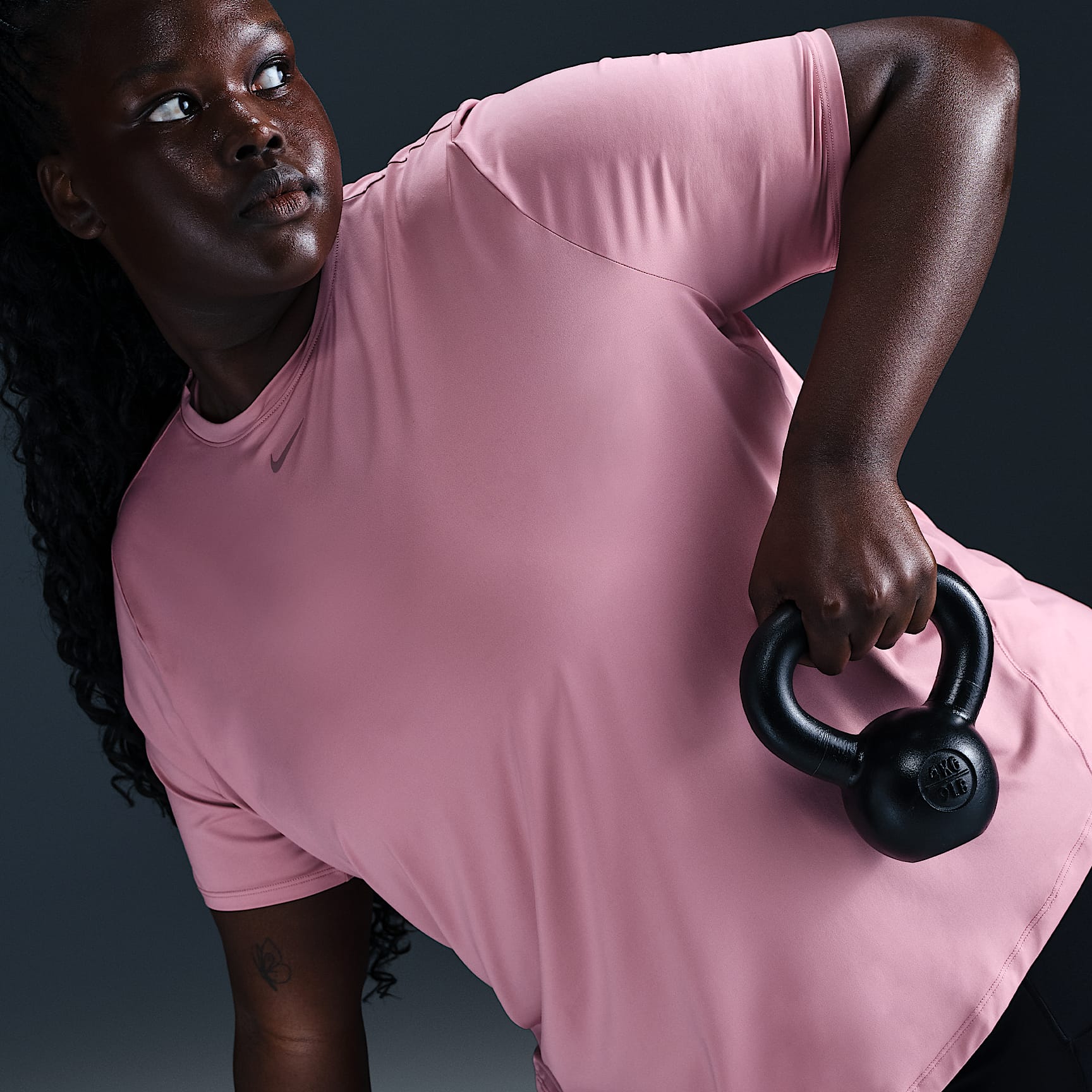 Nike One Classic Women's Dri-FIT Short-Sleeve Top (Plus Size)