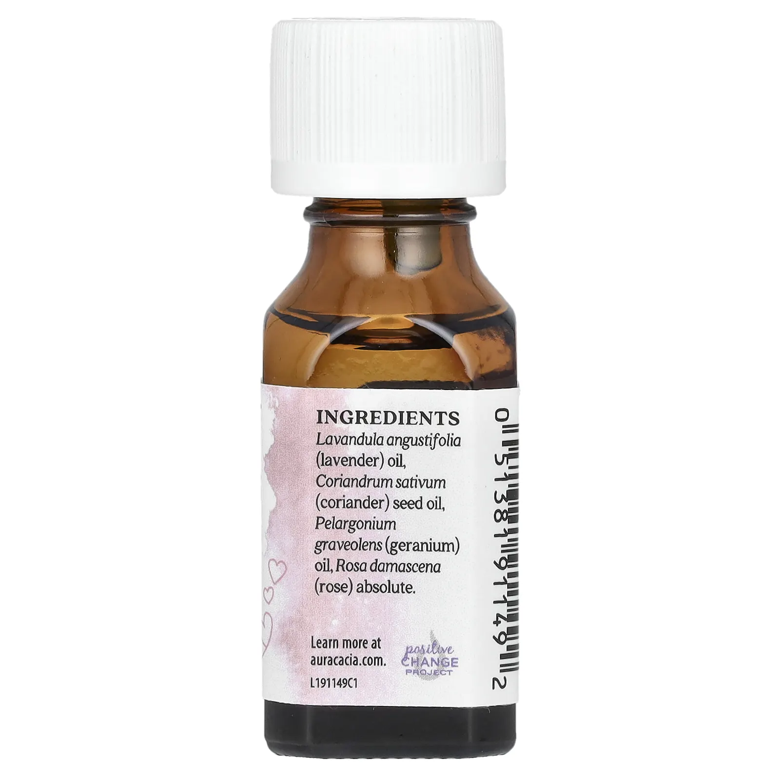 Aura Cacia, Heart Song, 100% чистые эфирные масла, 15 мл (0,5 жидк. унции)