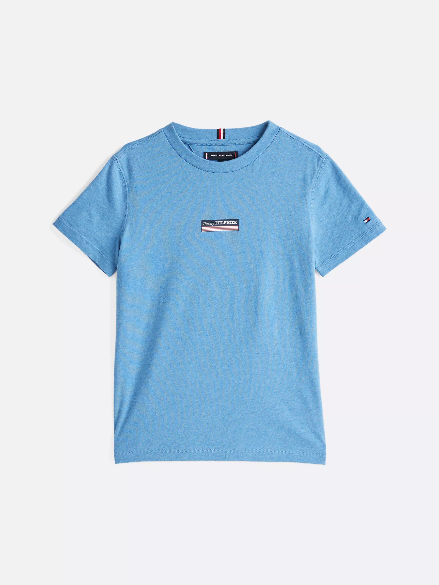 Футболка Tommy Hilfiger для мальчиков, Детская полосатая футболка с монограммным логотипом